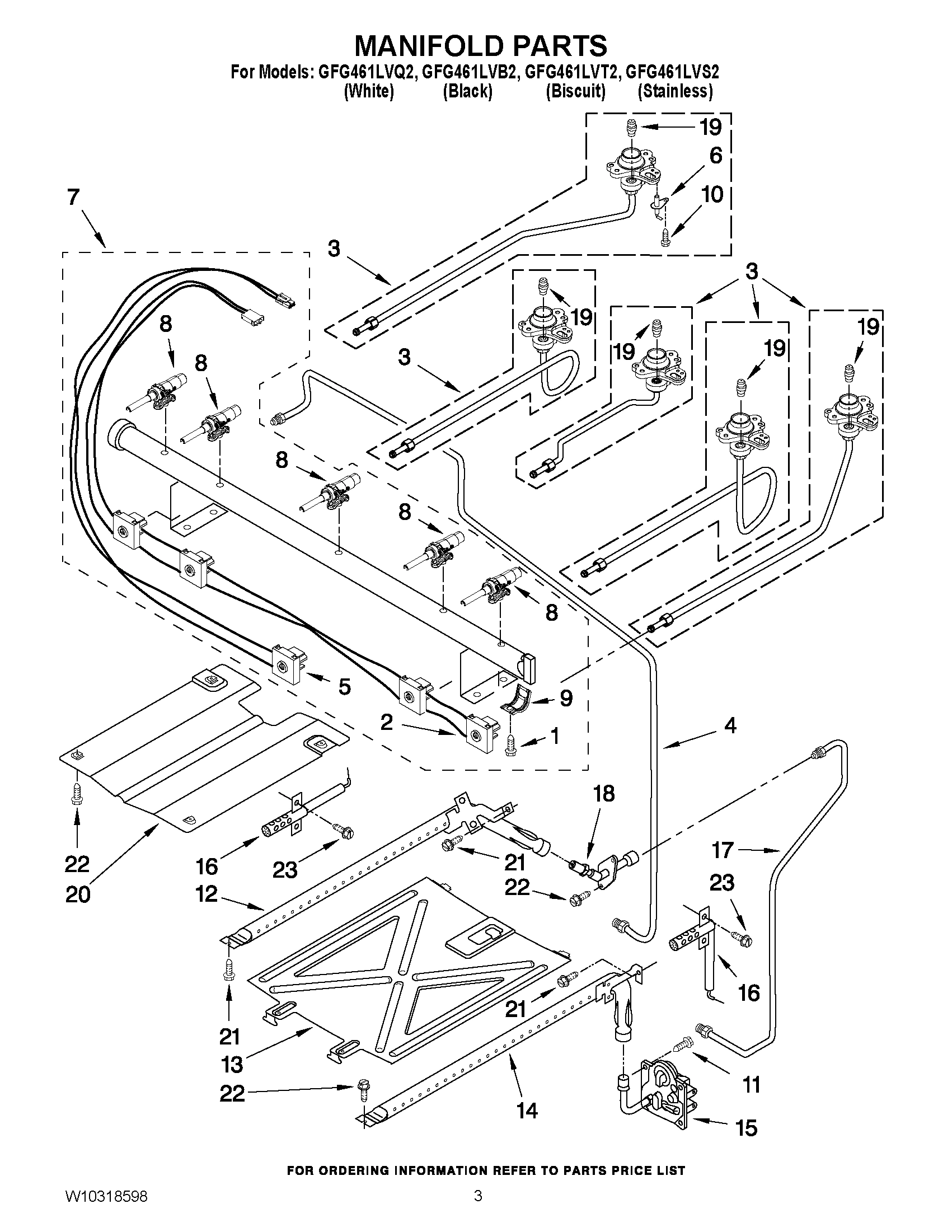 03 - MANIFOLD PARTS