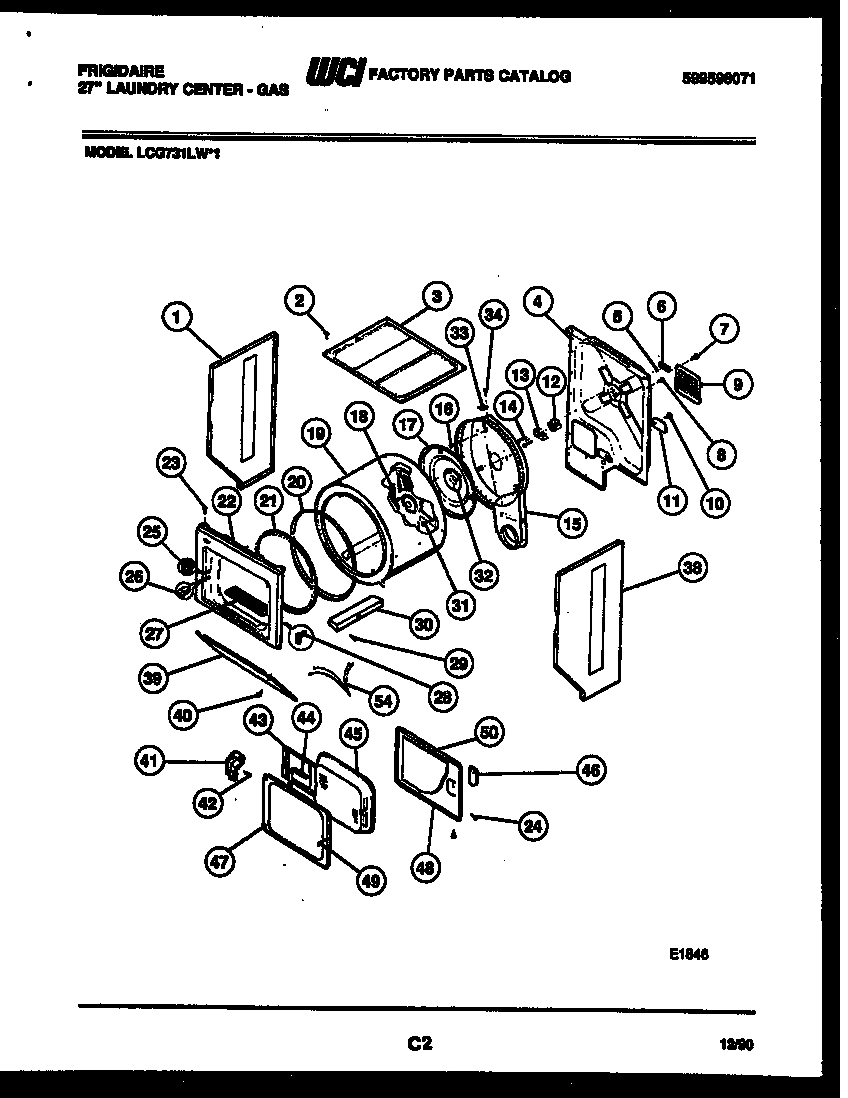 02 - CABINET AND COMPONENT PARTS