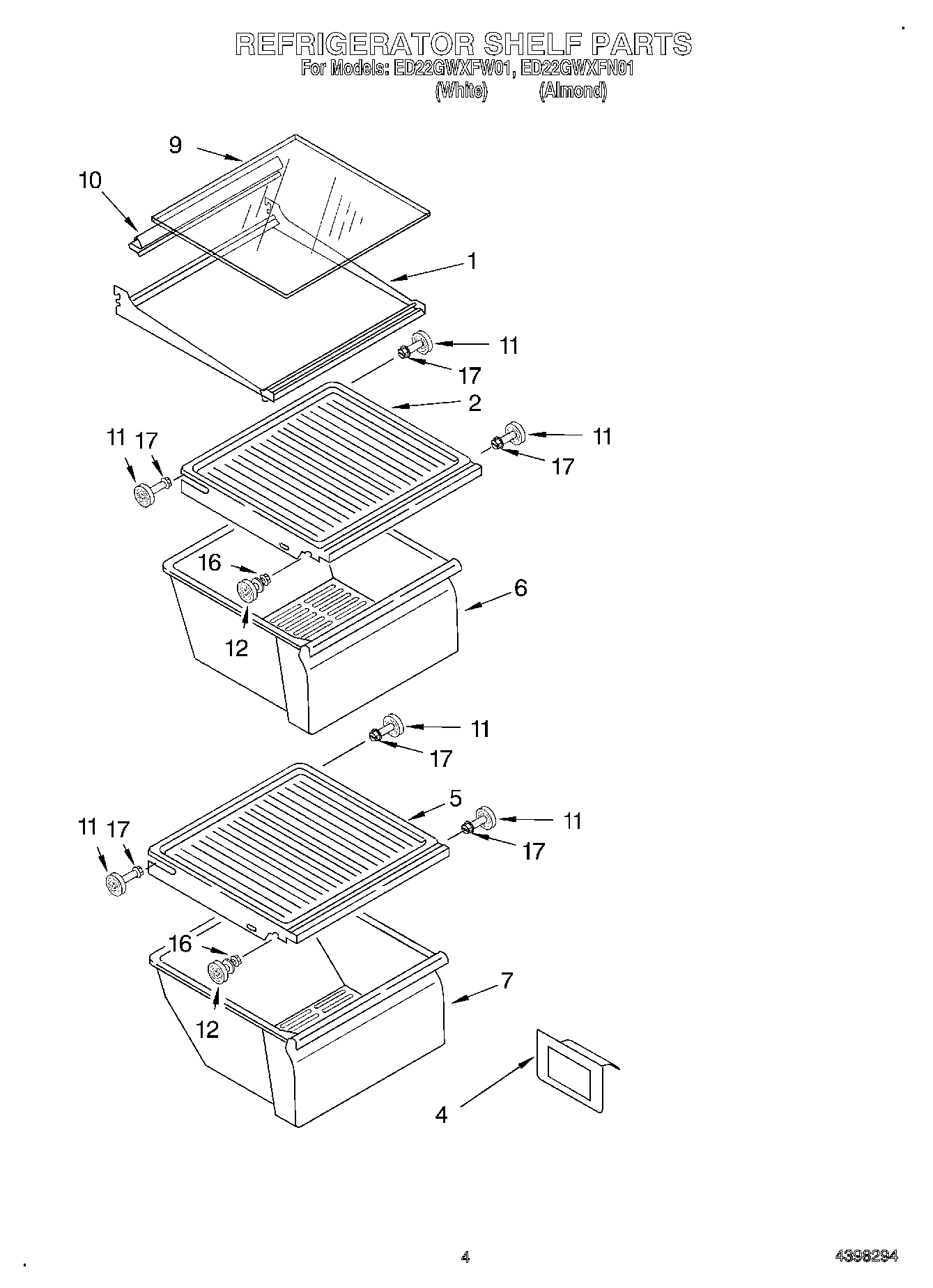 03 - REFRIGERATOR SHELF
