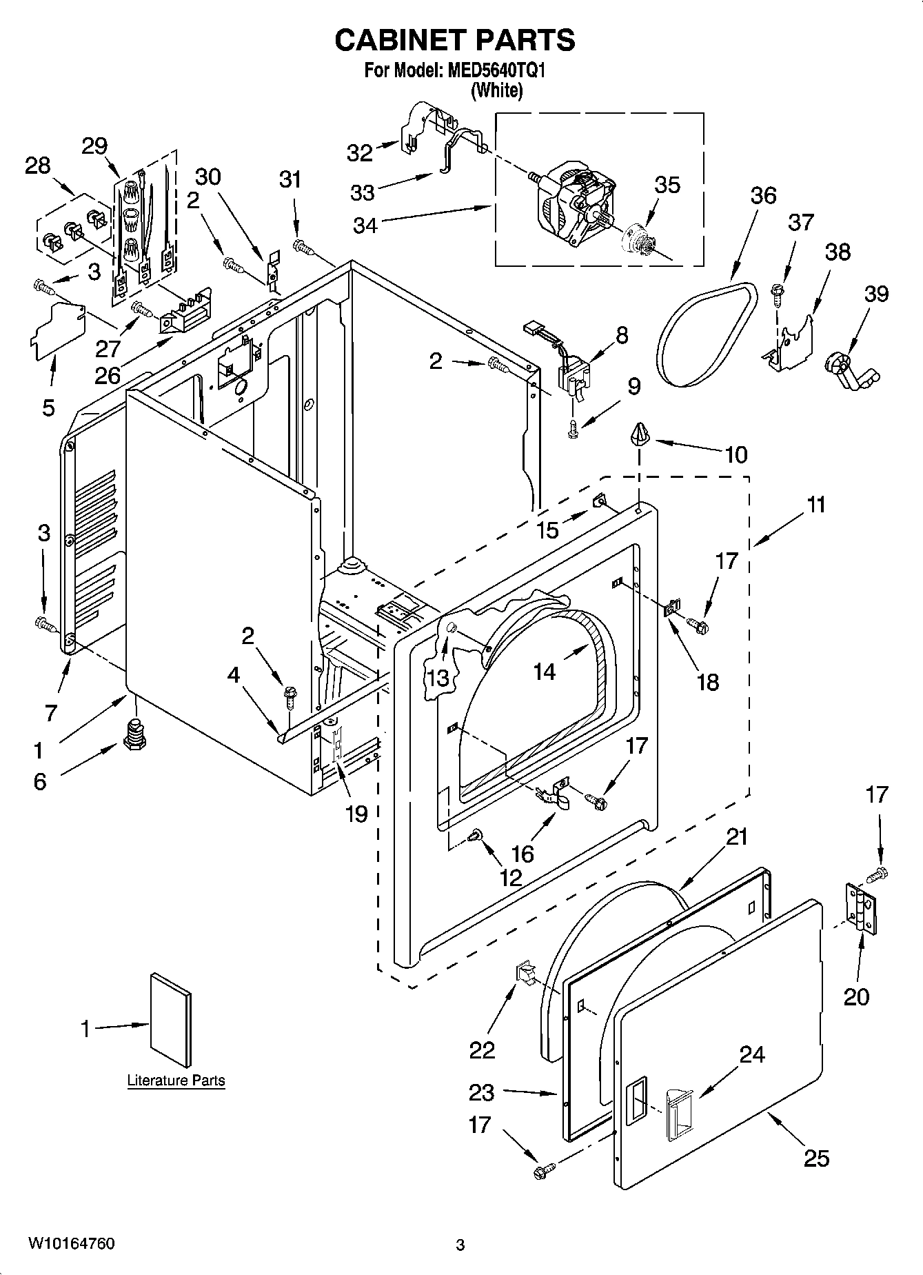 02 - CABINET PARTS