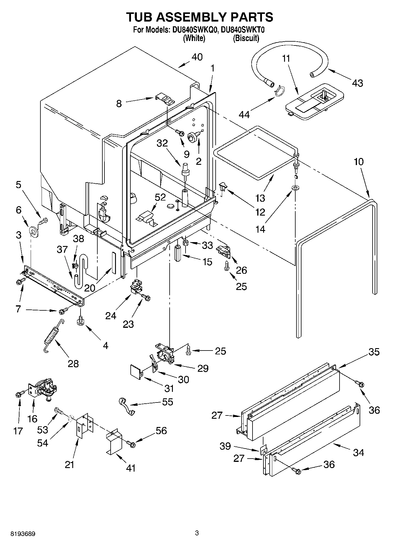 03 - TUB ASSEMBLY