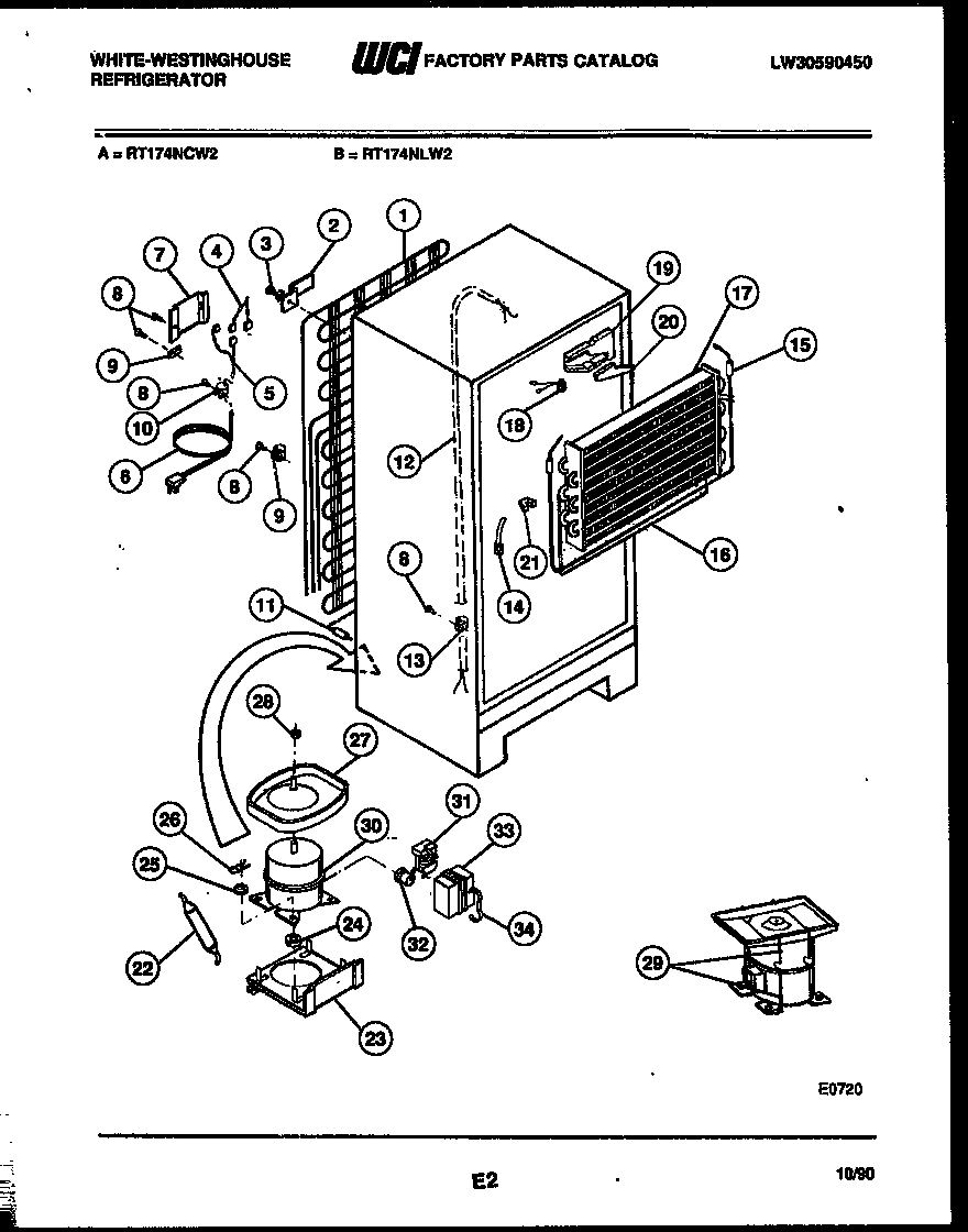 05 - SYSTEM AND AUTOMATIC DEFROST PARTS