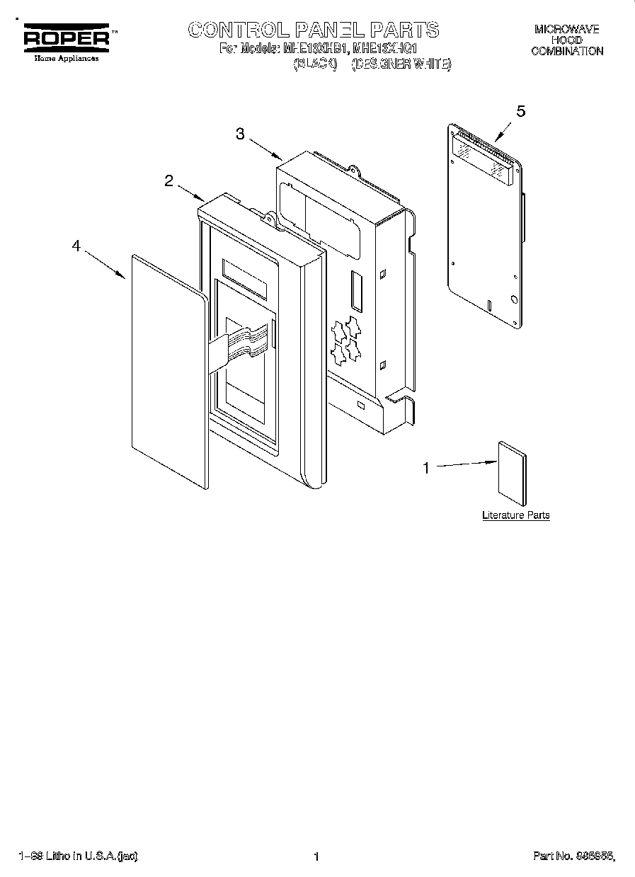 01 - CONTROL PANEL, LITERATURE