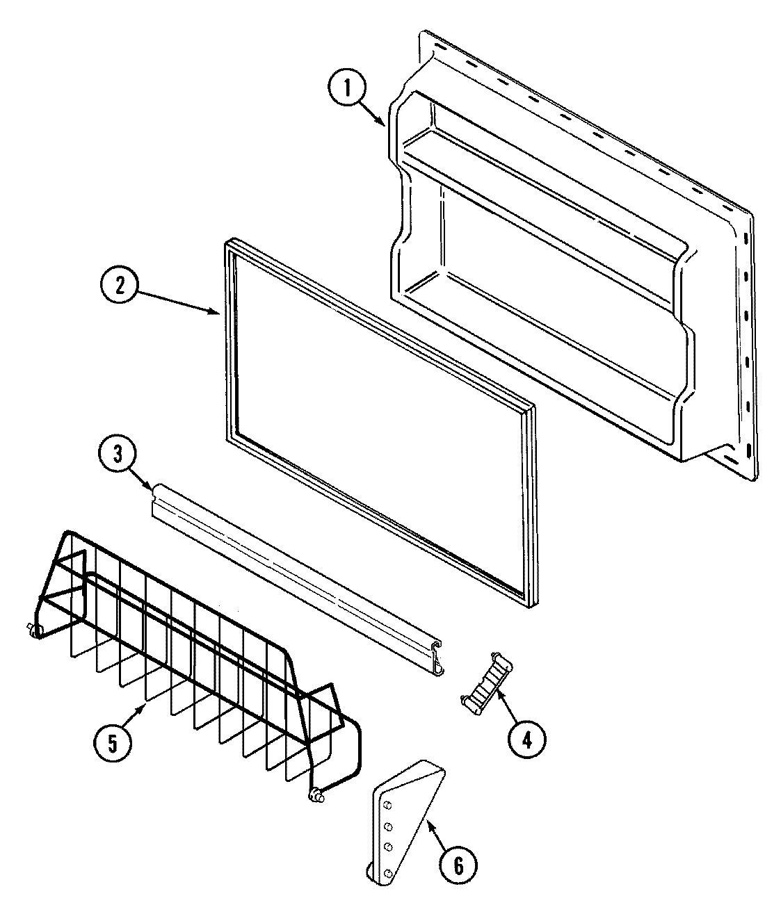 02 - FREEZER INNER DOOR