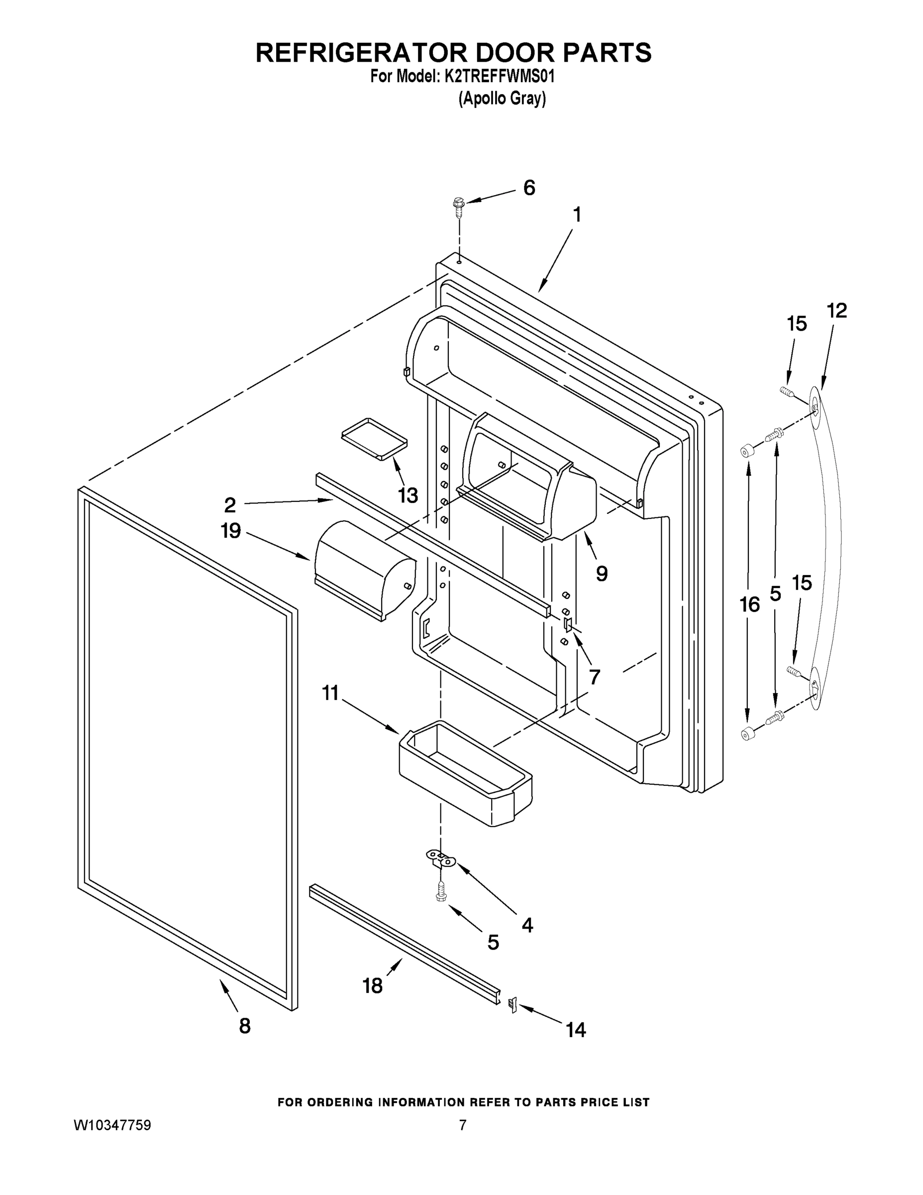 05 - REFRIGERATOR DOOR PARTS