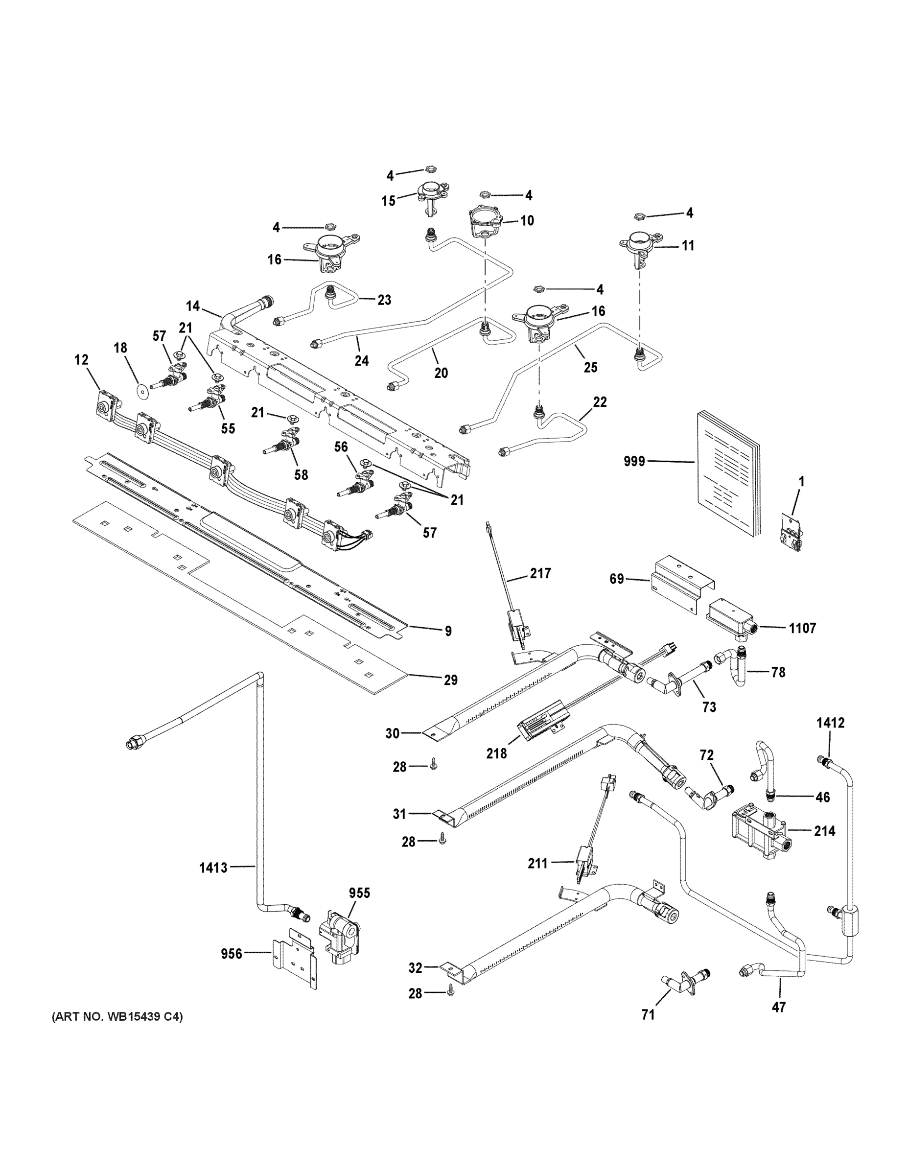 GAS & BURNER PARTS