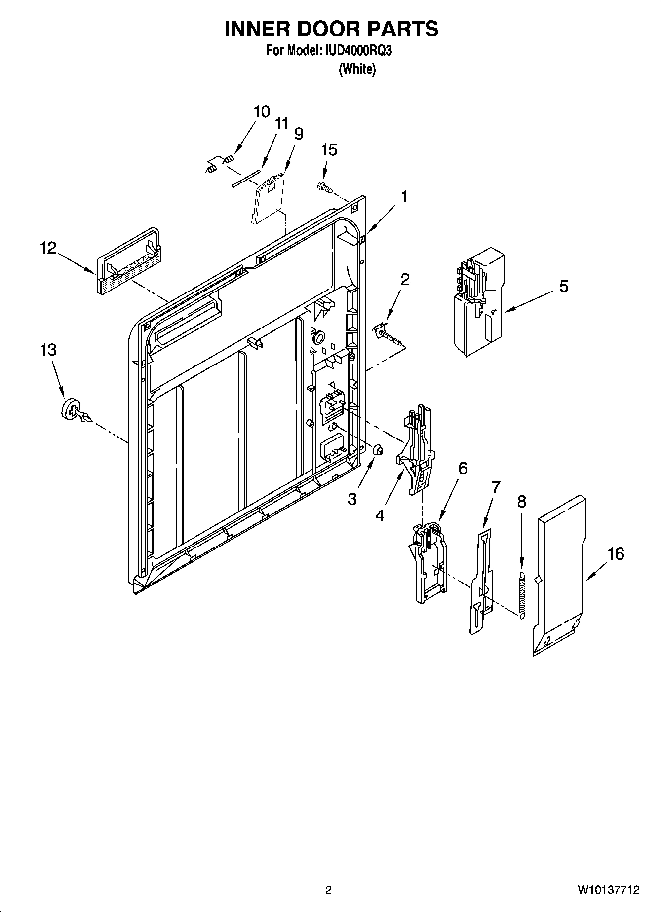 02 - INNER DOOR PARTS