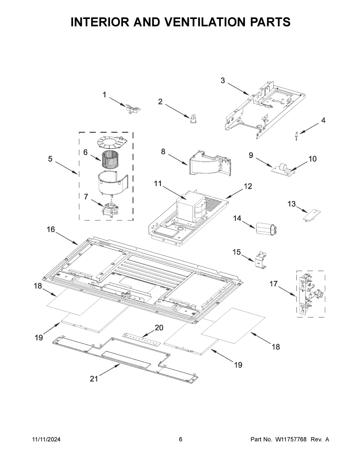 04 - INTERIOR AND VENTILATION PARTS
