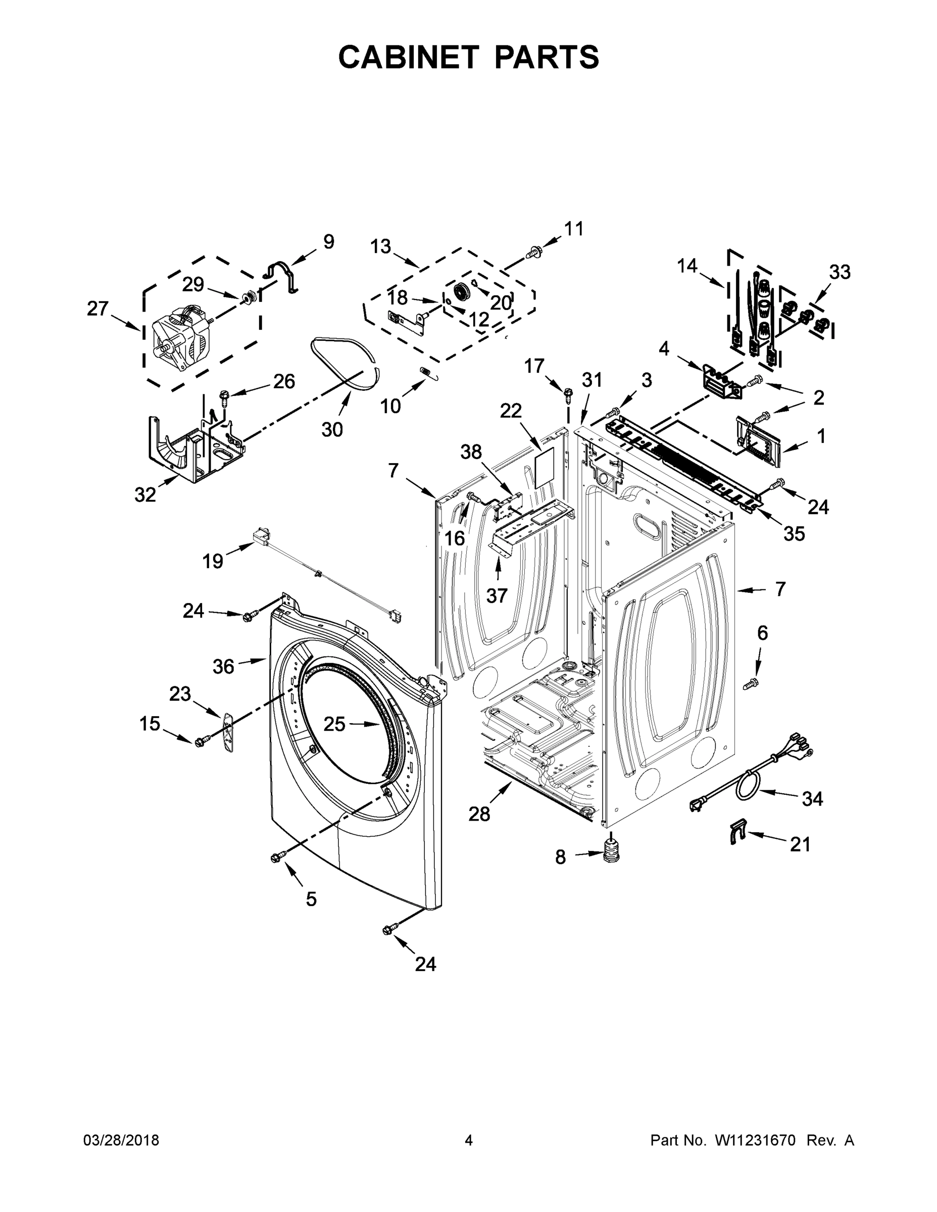 03 - CABINET PARTS