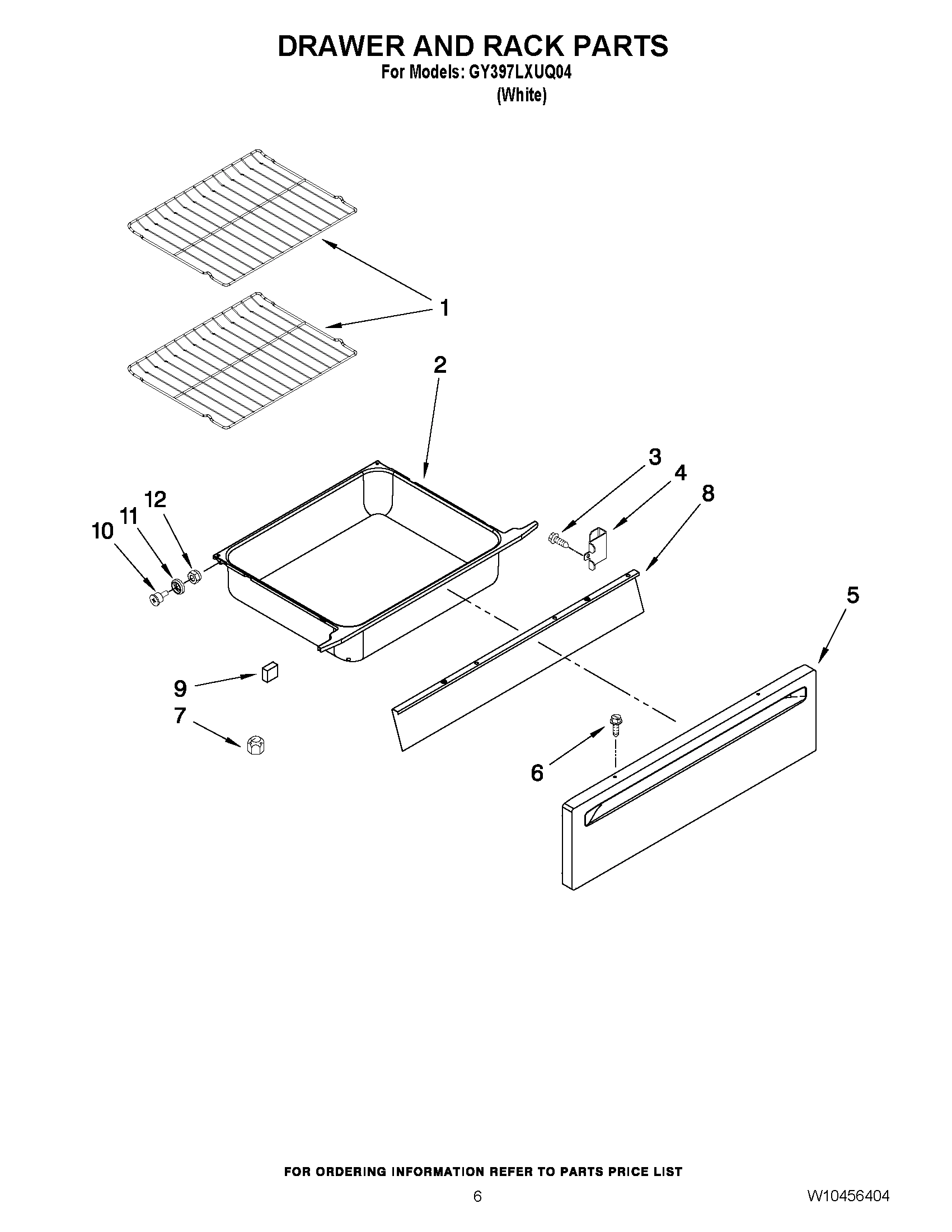 05 - DRAWER AND RACK PARTS