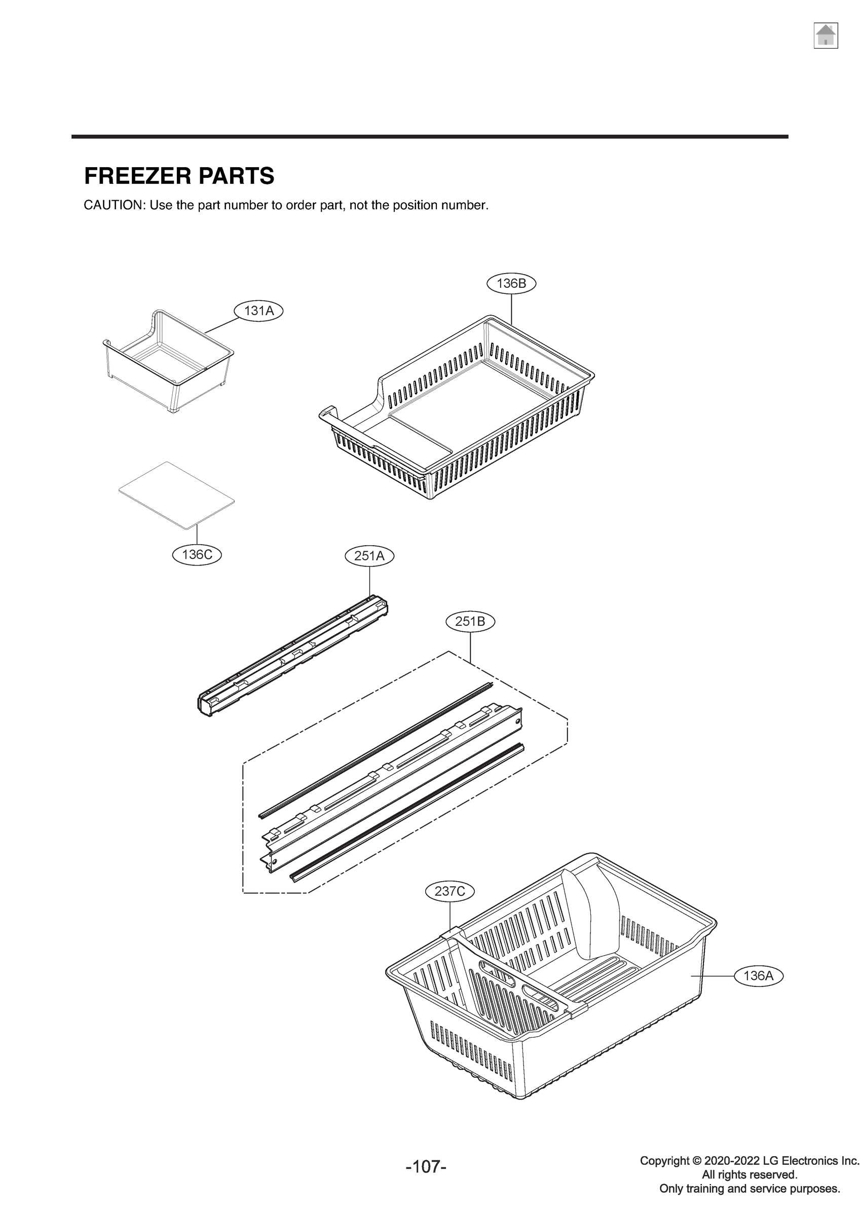 FREEZER PARTS