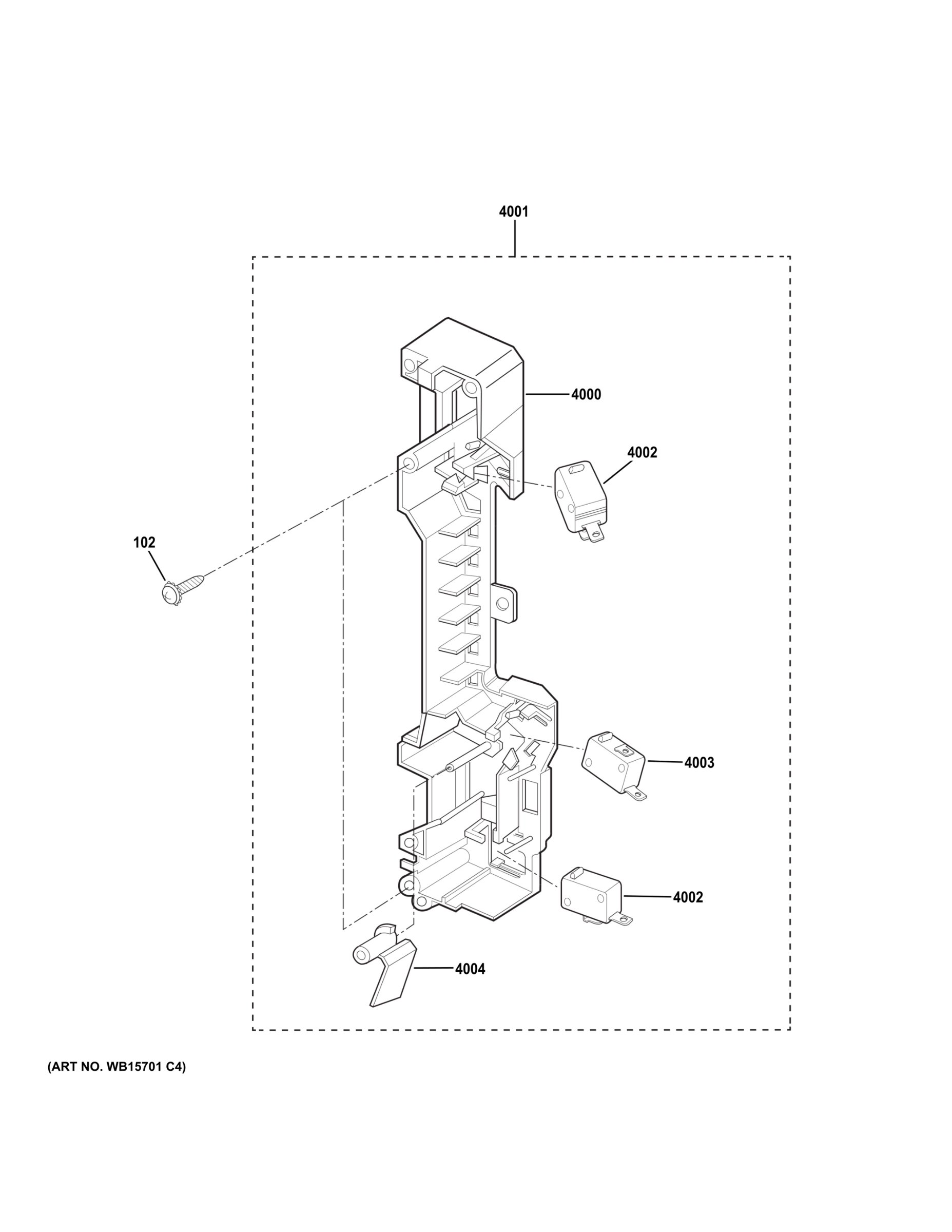 LATCH BOARD PARTS