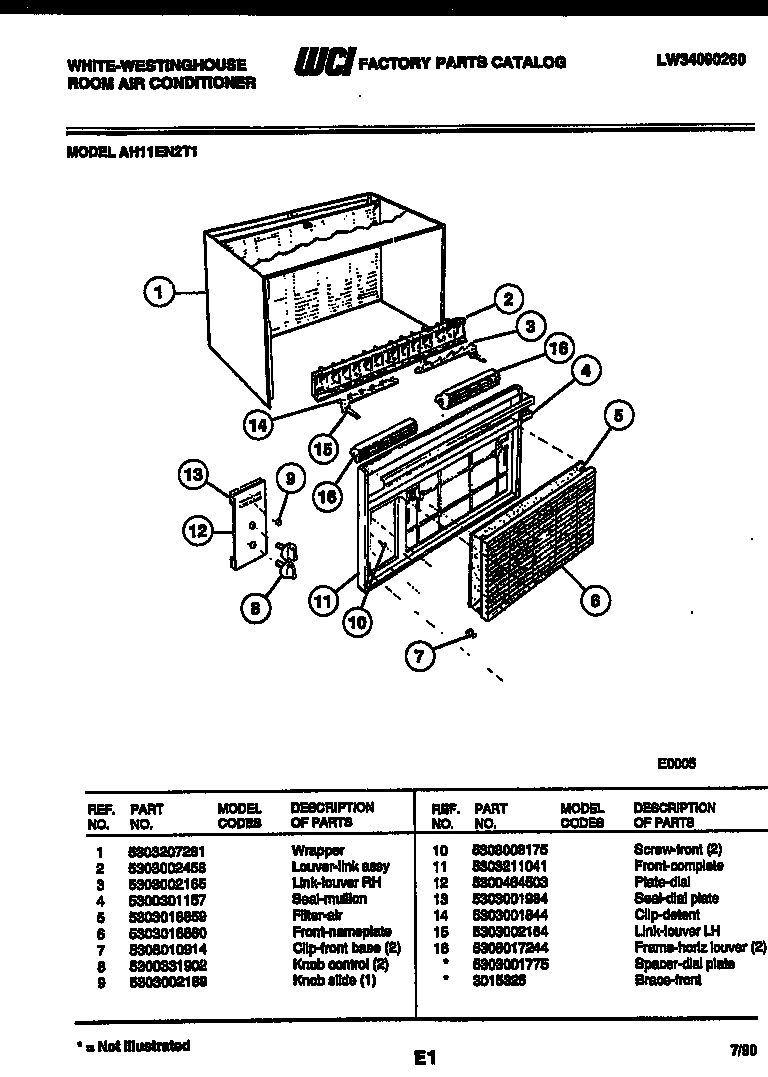 02 - CABINET PARTS