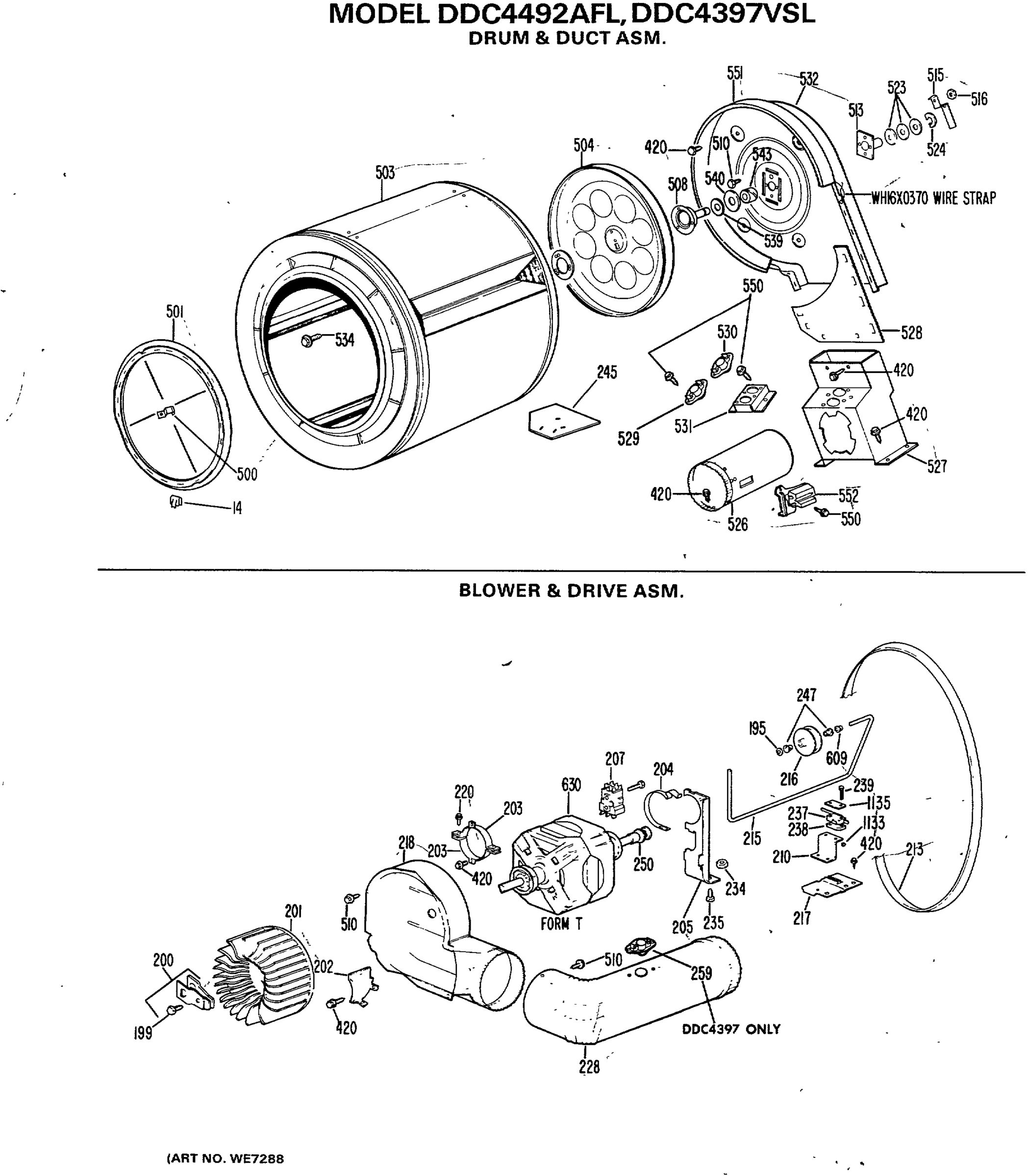 DRUM & DUCT ASM.