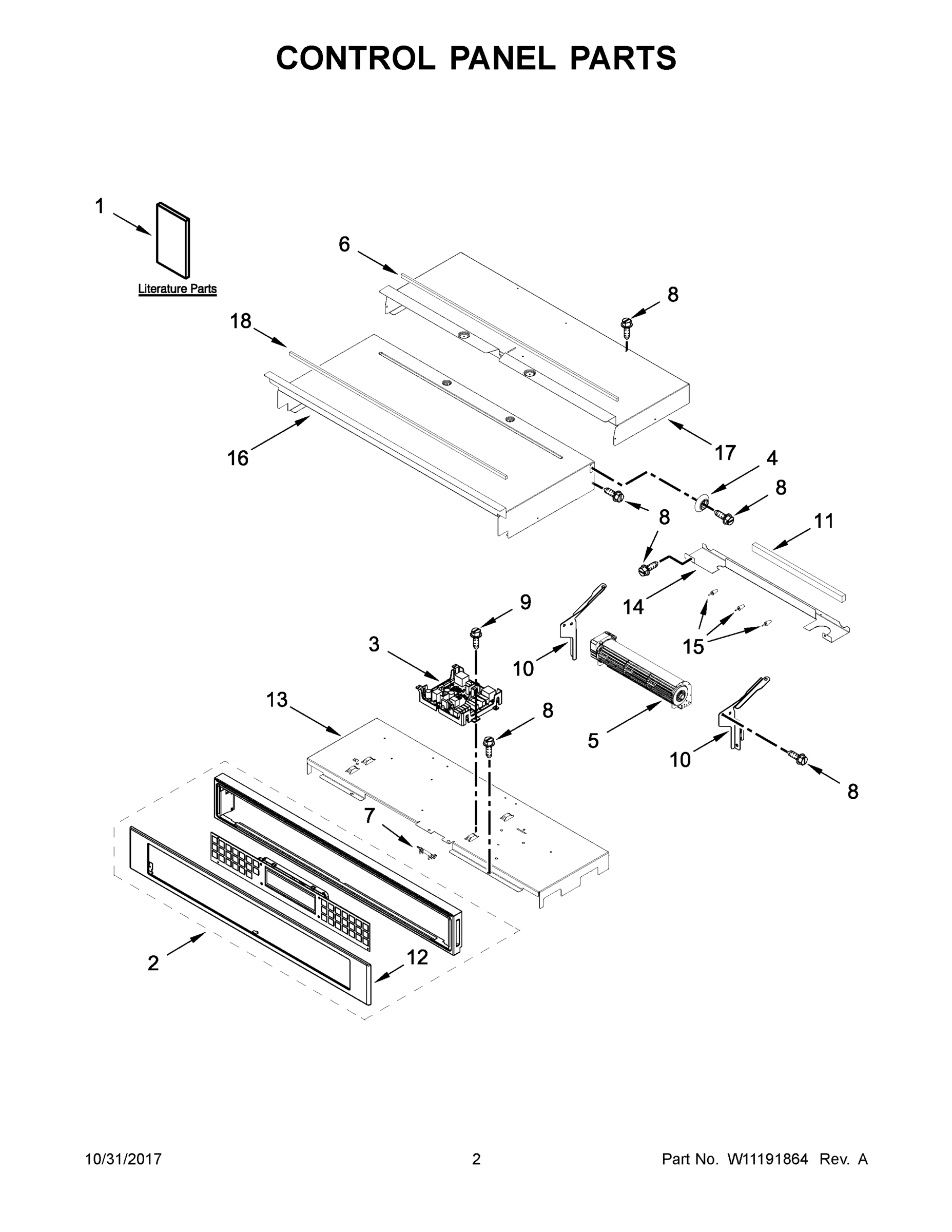 02 - CONTROL PANEL PARTS
