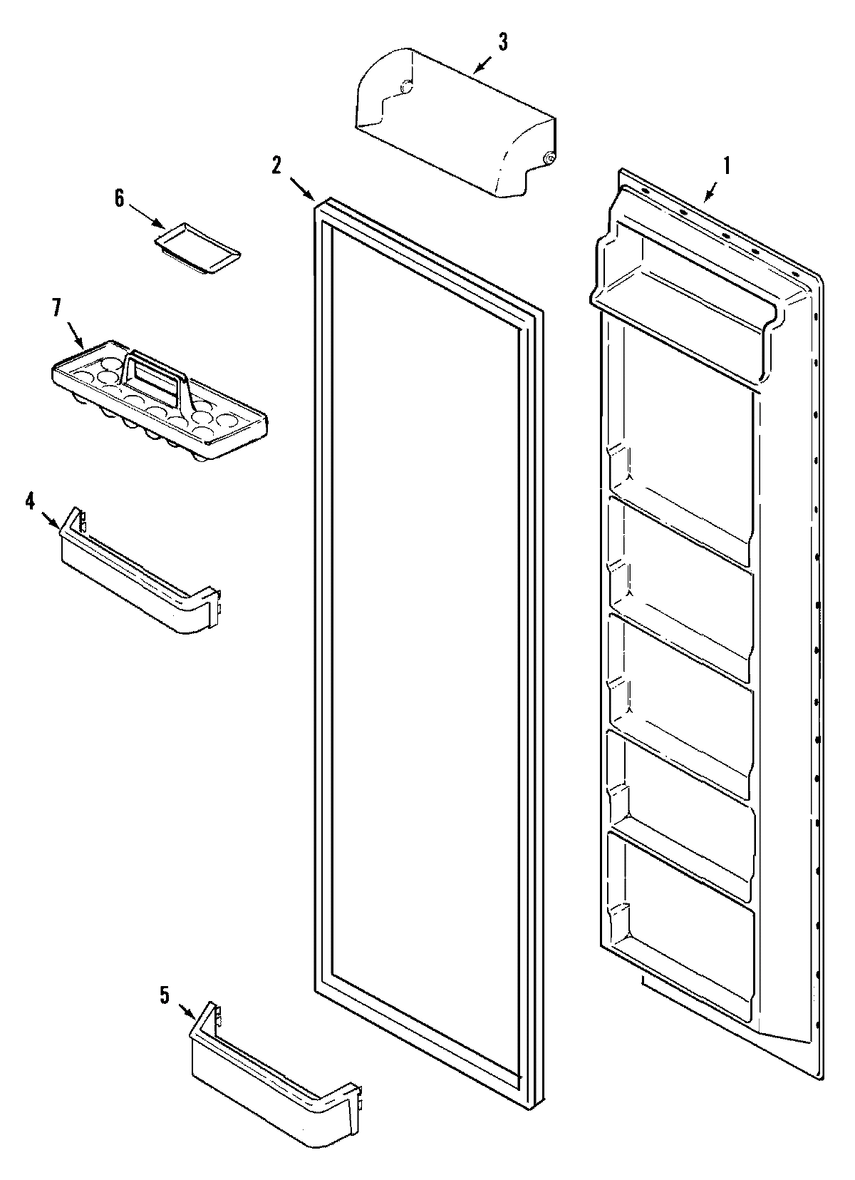 04 - FRESH FOOD INNER DOOR
