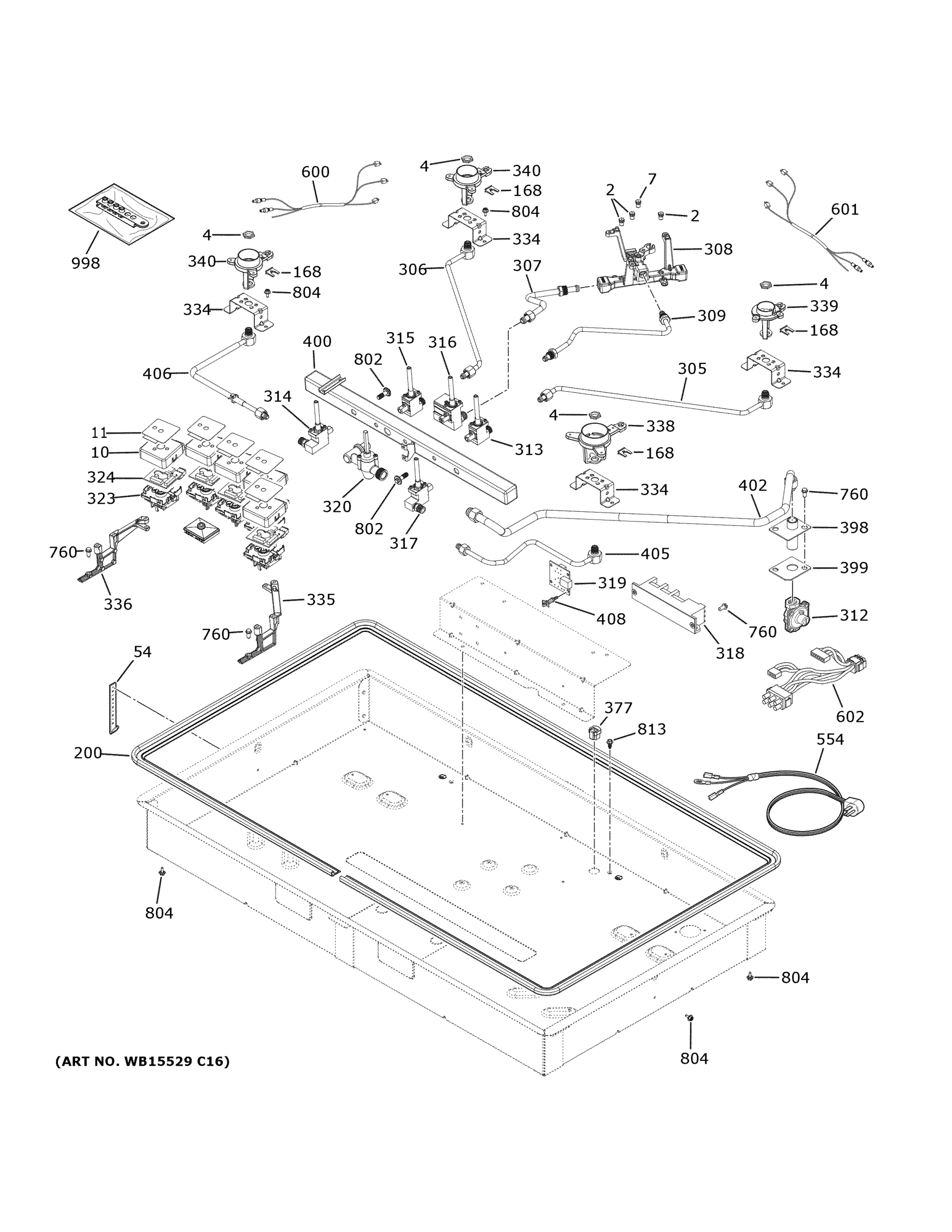 GAS & BURNER PARTS