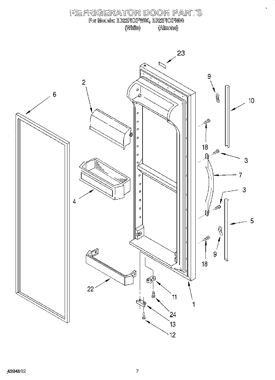 05 - REFRIGERATOR DOOR
