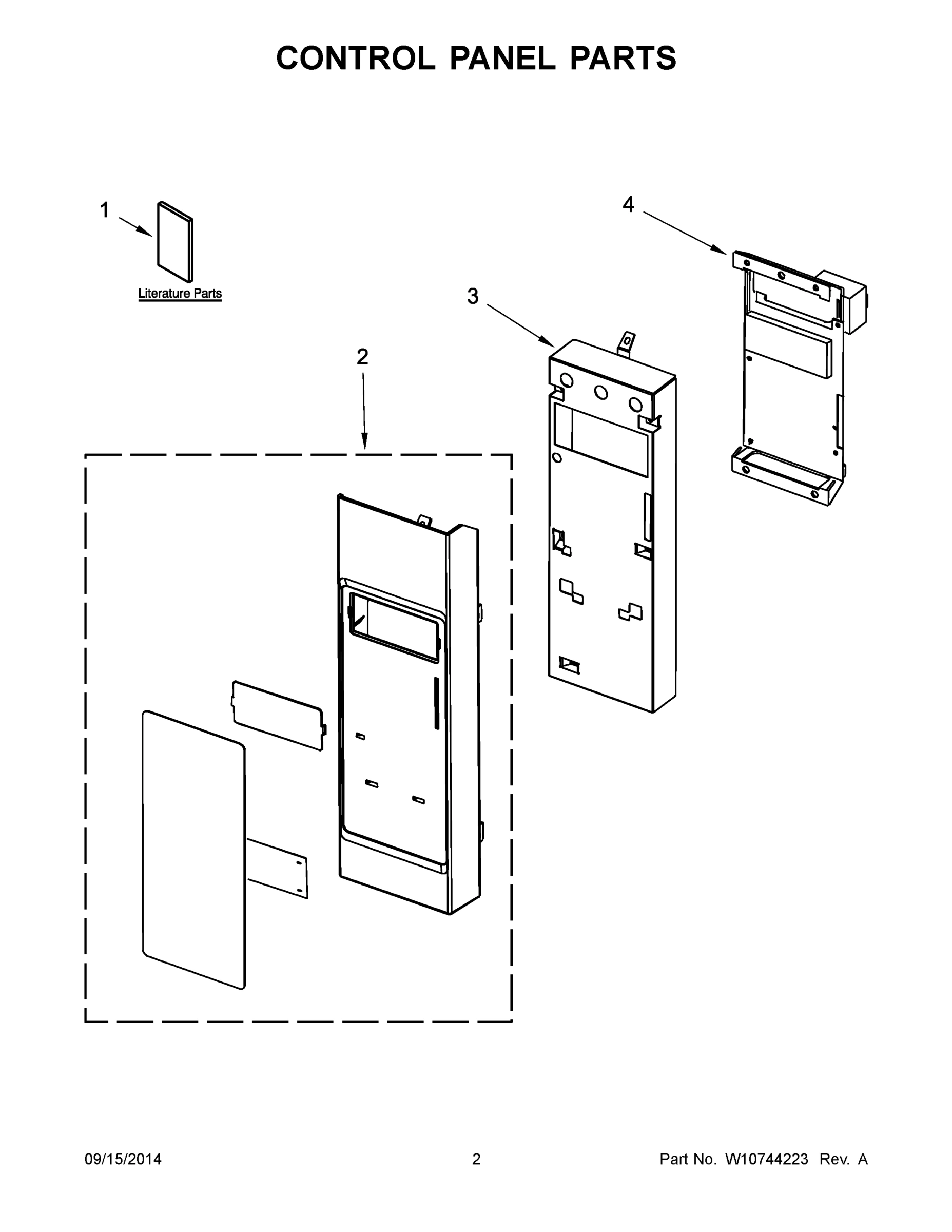 02 - CONTROL PANEL PARTS