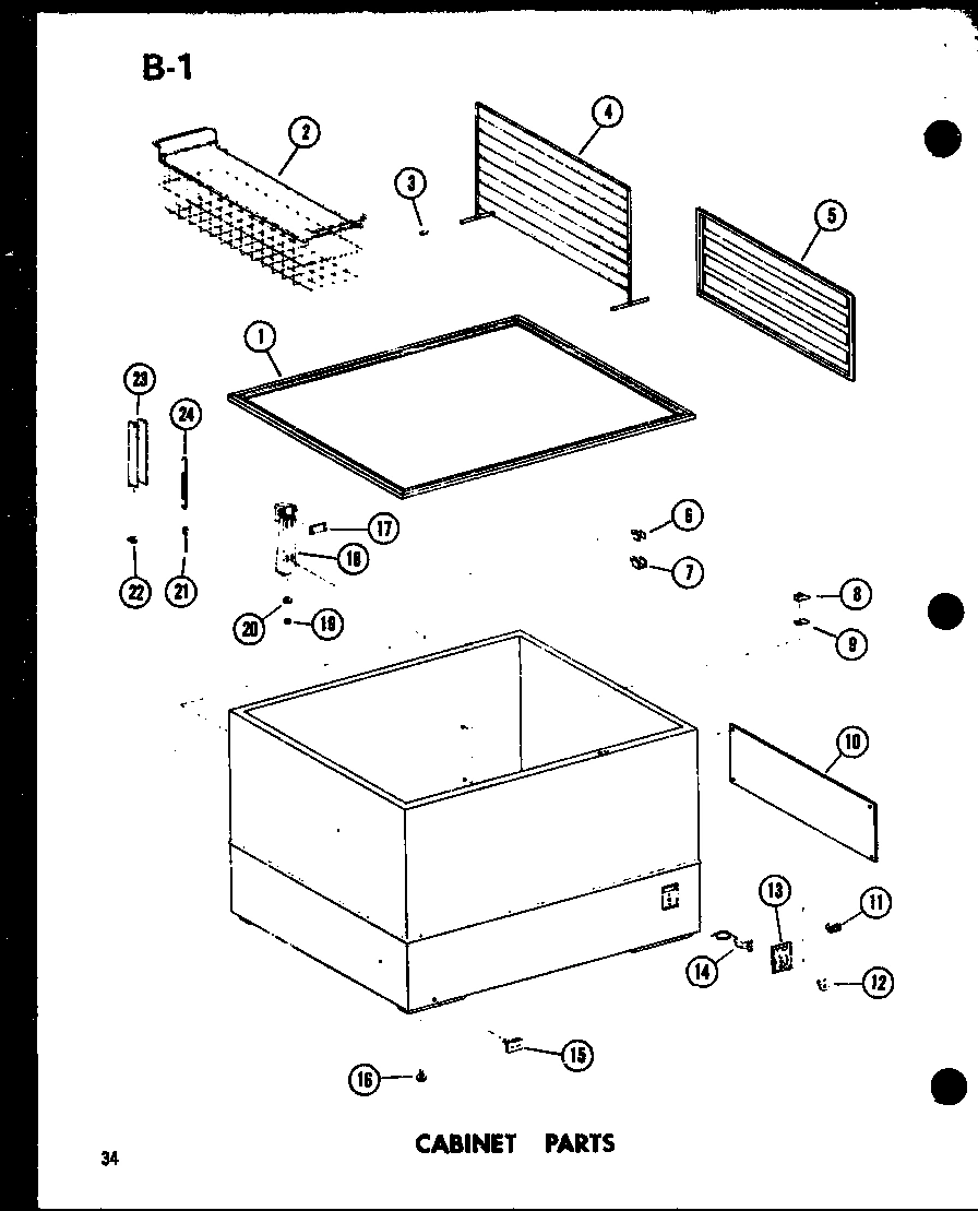 01 - CABINET PARTS