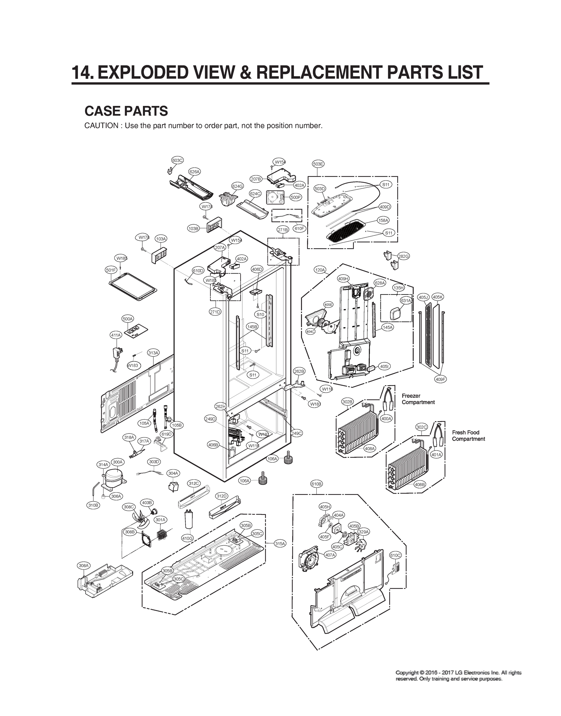 CASE PARTS