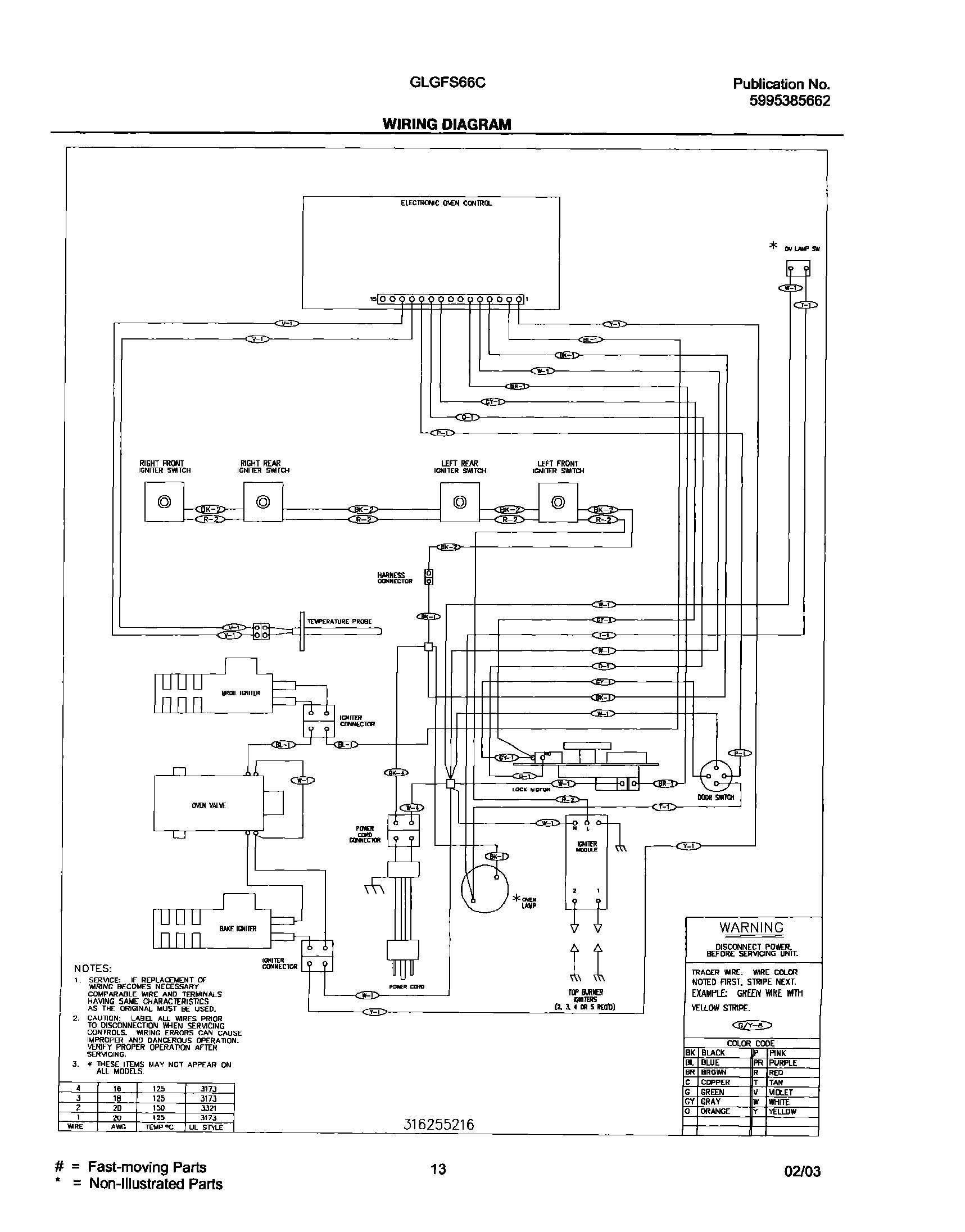 13 - WIRING DIAGRAM