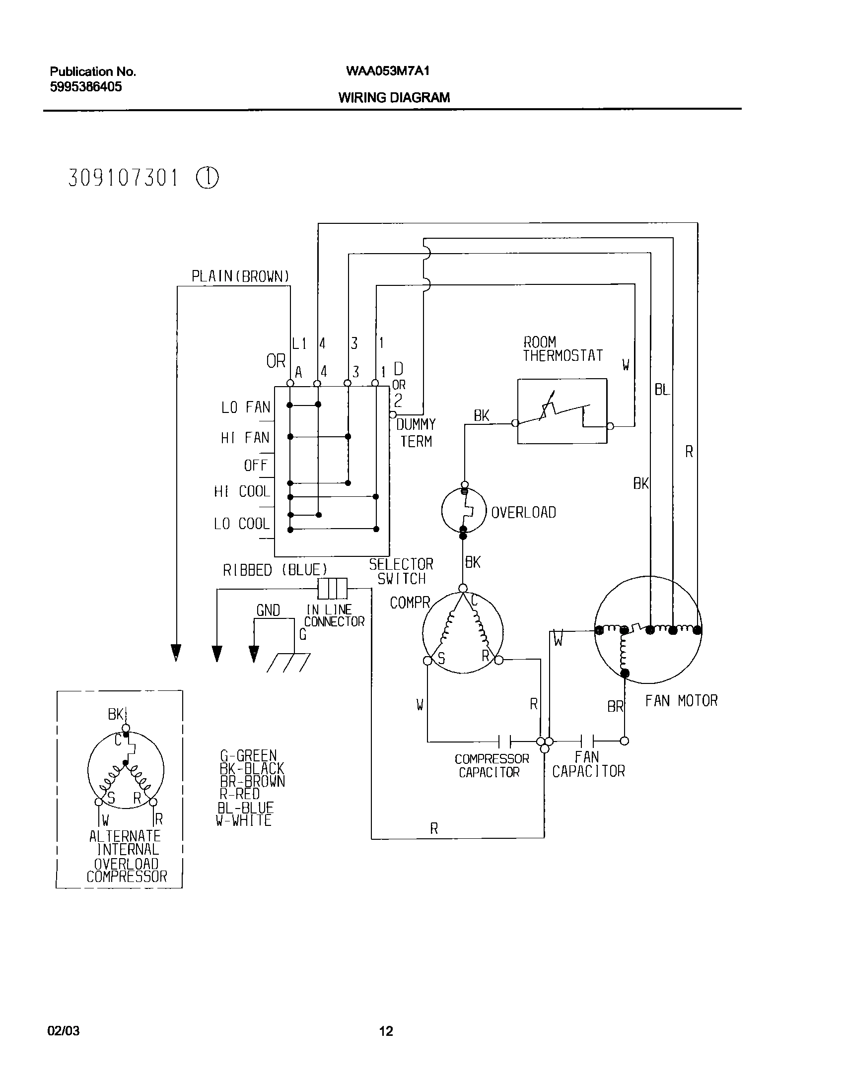 12 - WIRING DIAGRAM