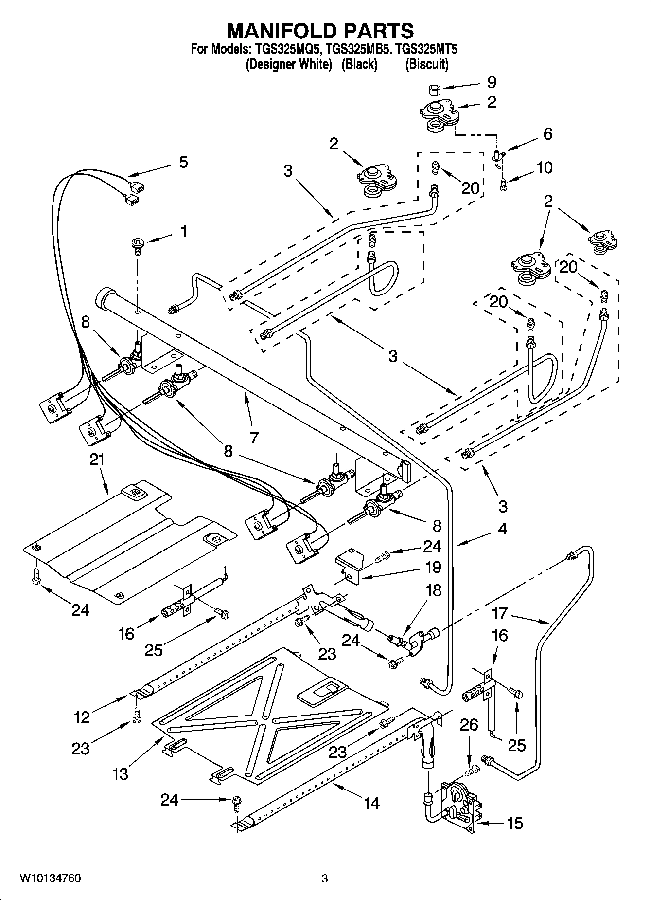 03 - MANIFOLD PARTS