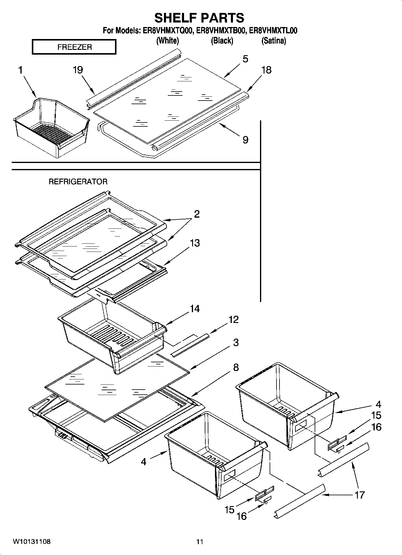 06 - SHELF PARTS, OPTIONAL PARTS
