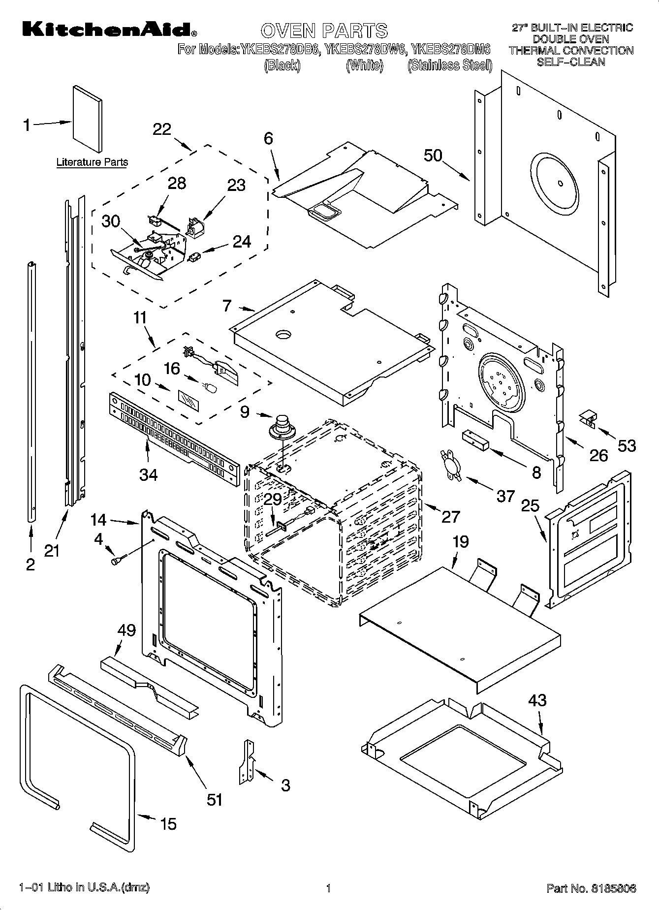 01 - OVEN PARTS