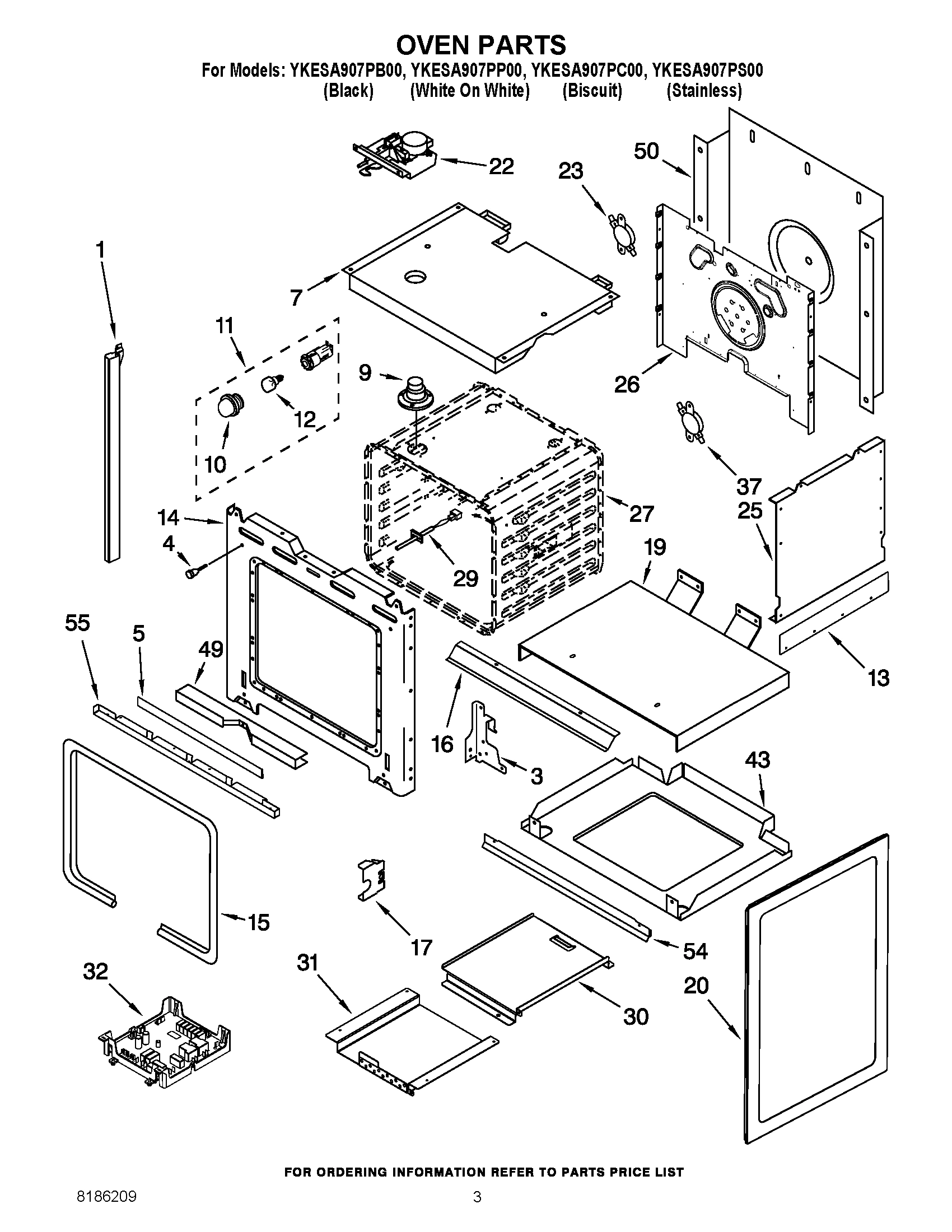 03 - OVEN PARTS