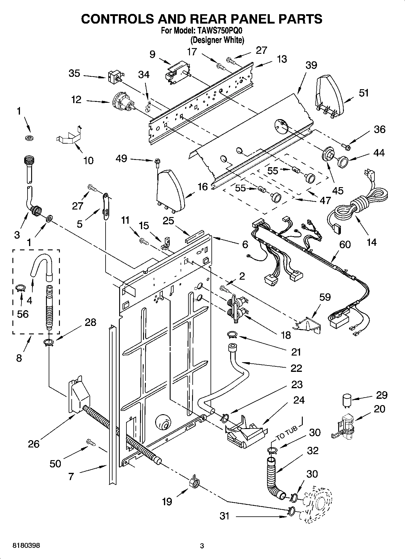 02 - CONTROLS AND REAR PANEL PARTS