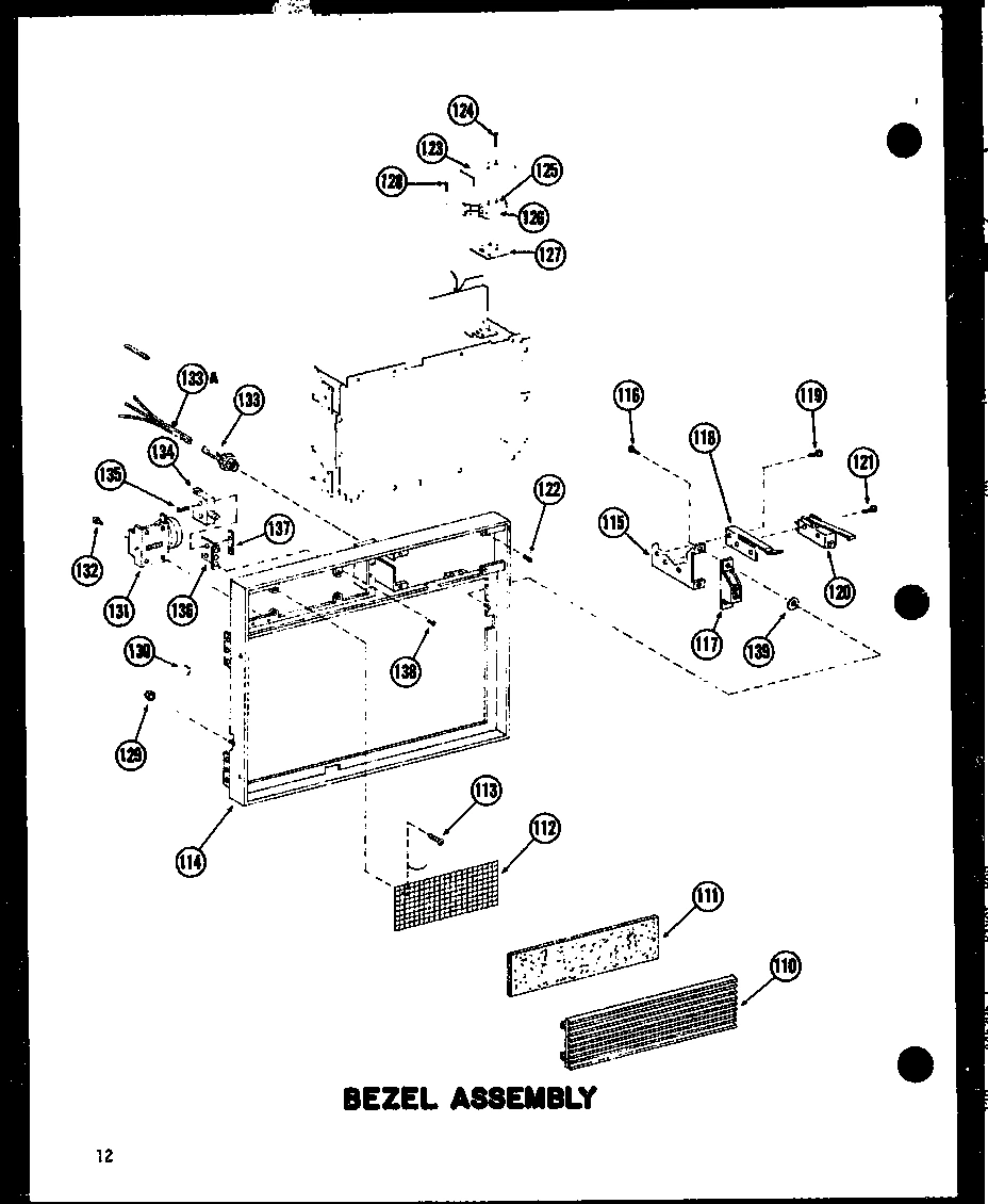 01 - BEZEL ASSY