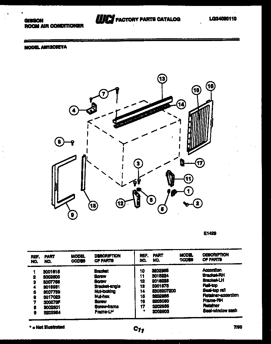 06 - CABINET AND INSTALLATION PARTS