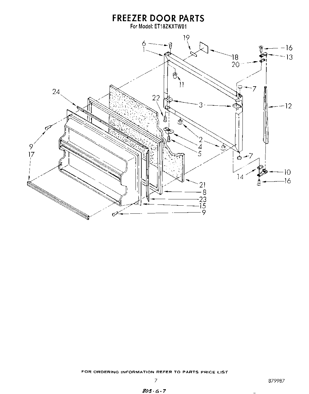06 - FREEZER DOOR