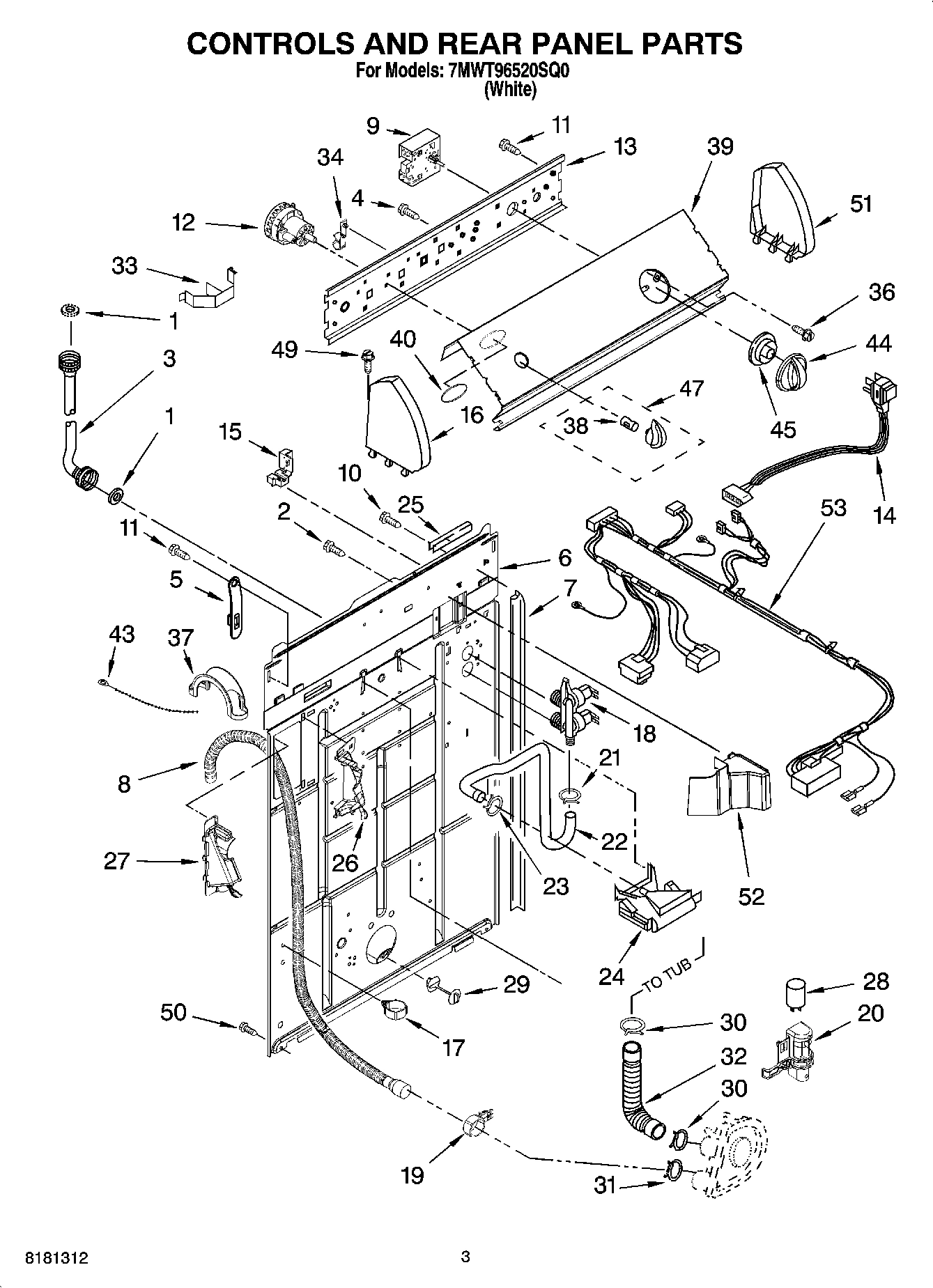 02 - CONTROLS AND REAR PANEL PARTS