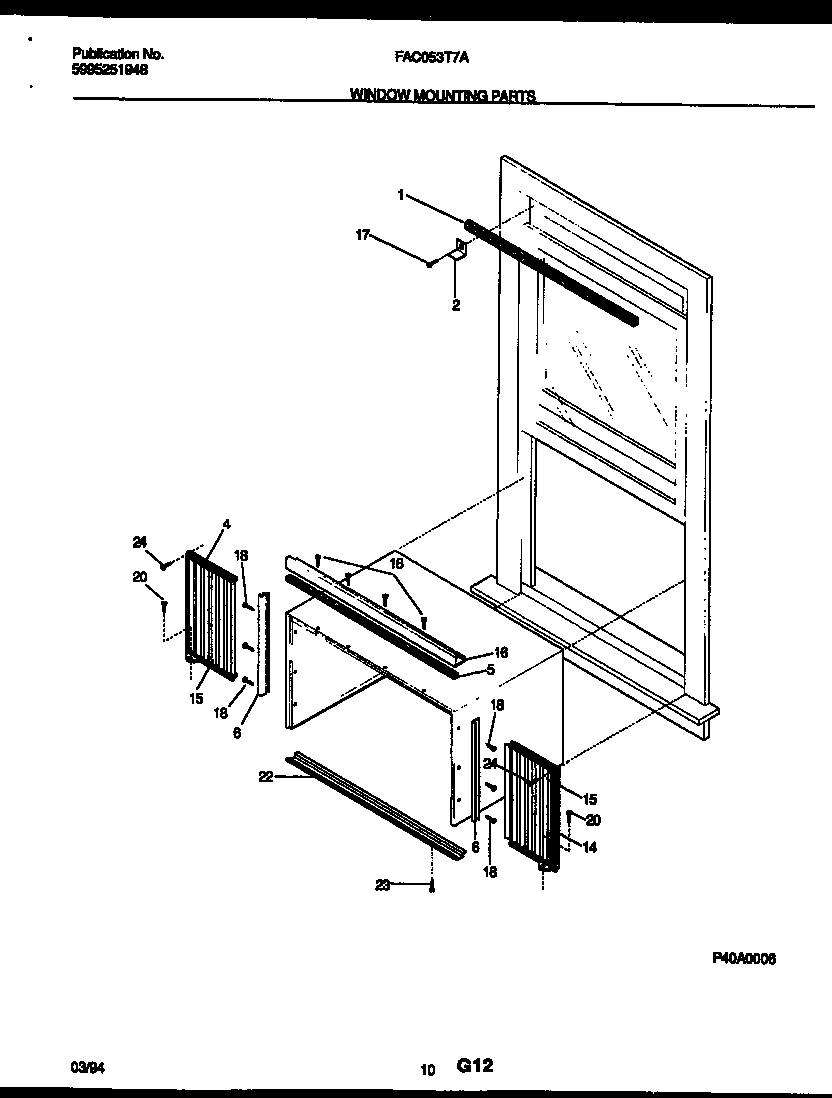 06 - WINDOW MOUNTING PARTS