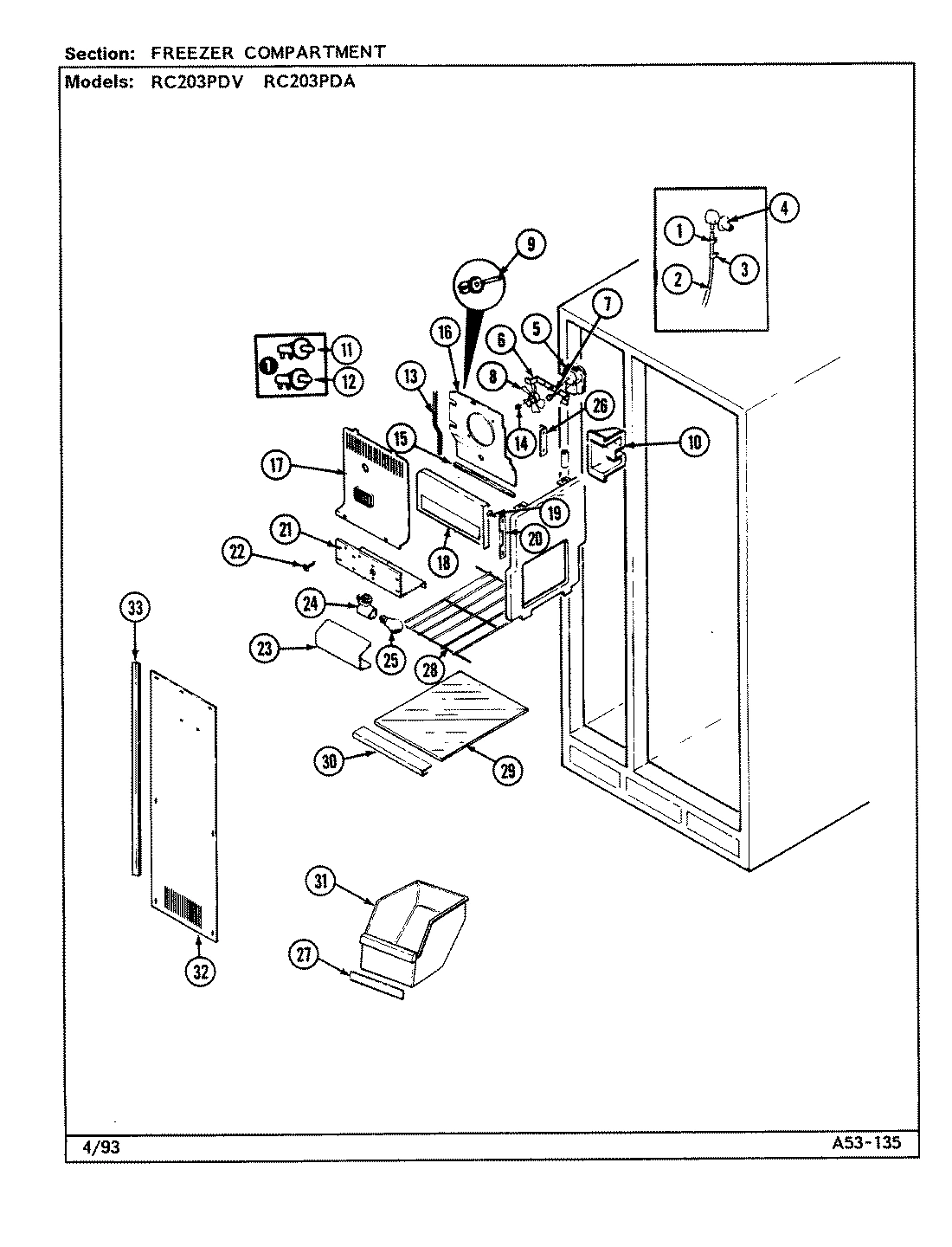 01 - FREEZER COMPARTMENT