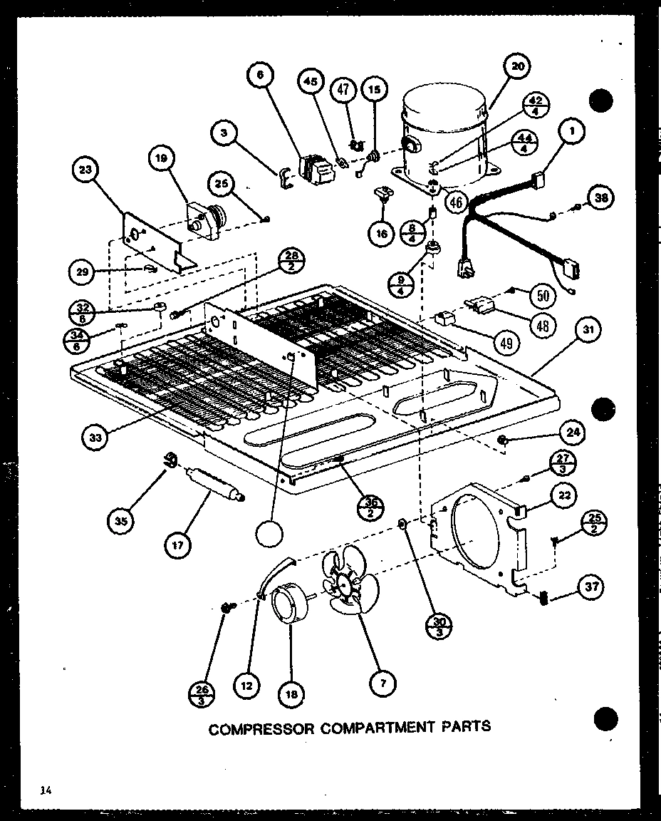 01 - COMPRESSOR COMPARTMENT PARTS