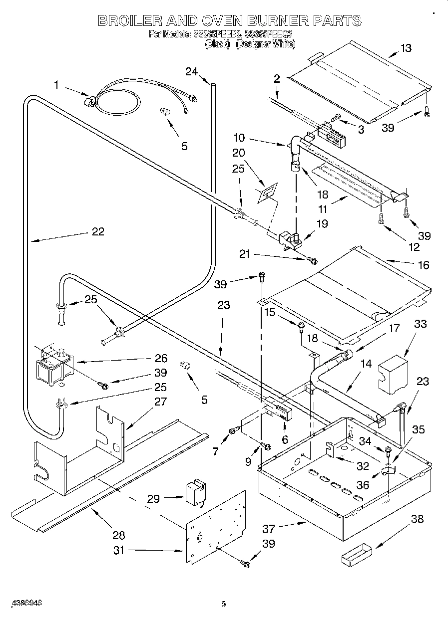 03 - BROILER AND OVEN BURNER