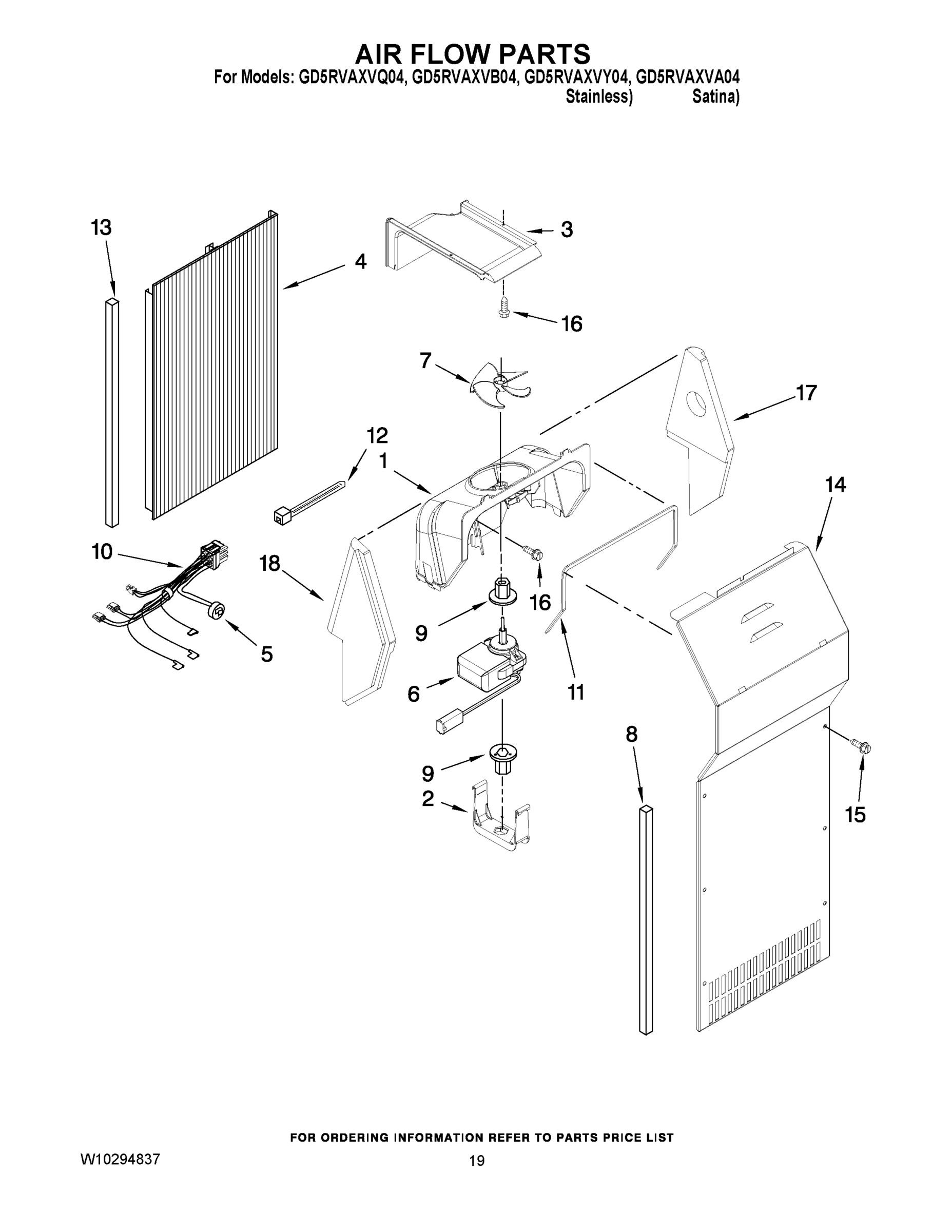 11 - AIR FLOW PARTS