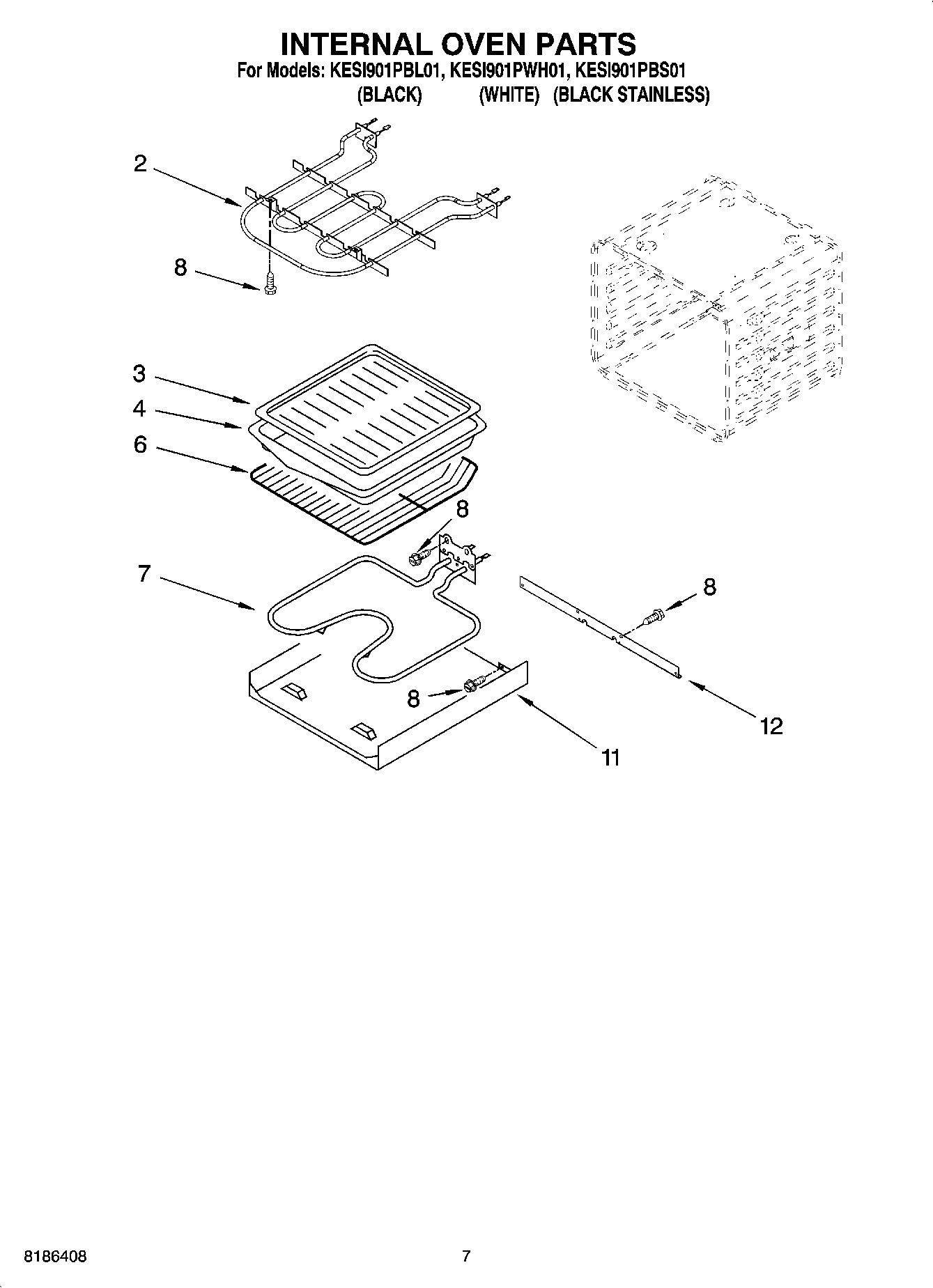 05 - INTERNAL OVEN PARTS