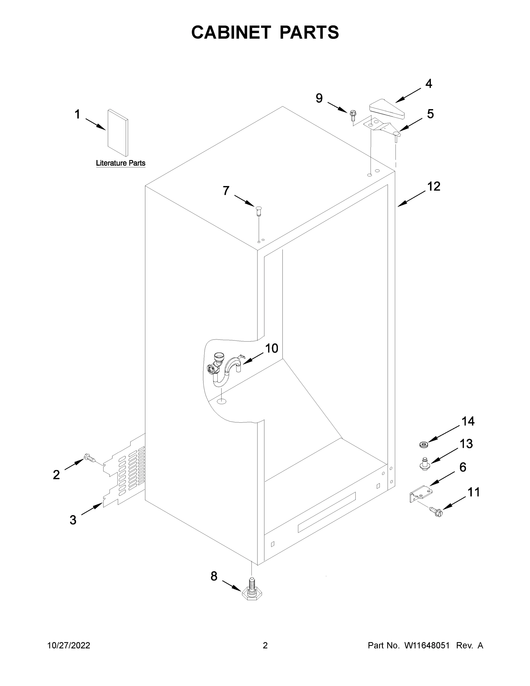 02 - CABINET PARTS
