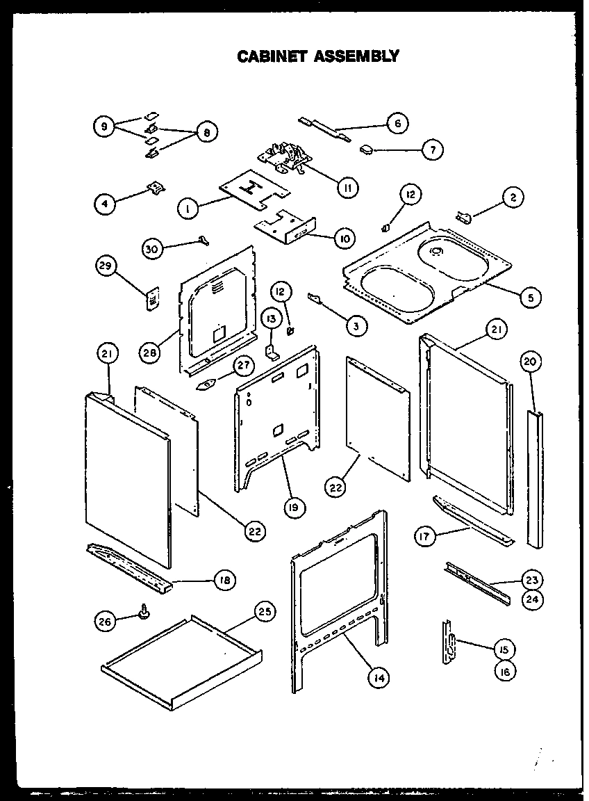 02 - CABINET ASSY