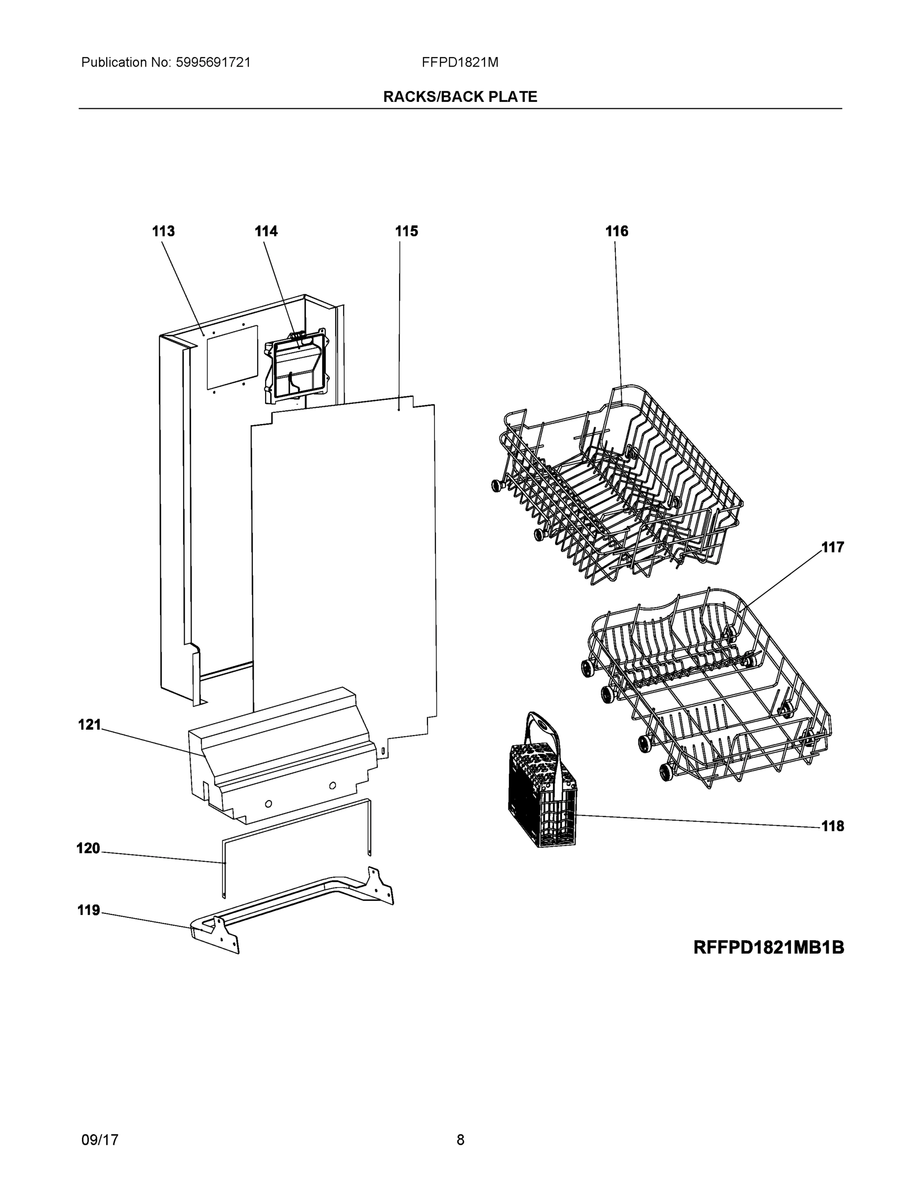 05 - RACKS/BACK PLATE