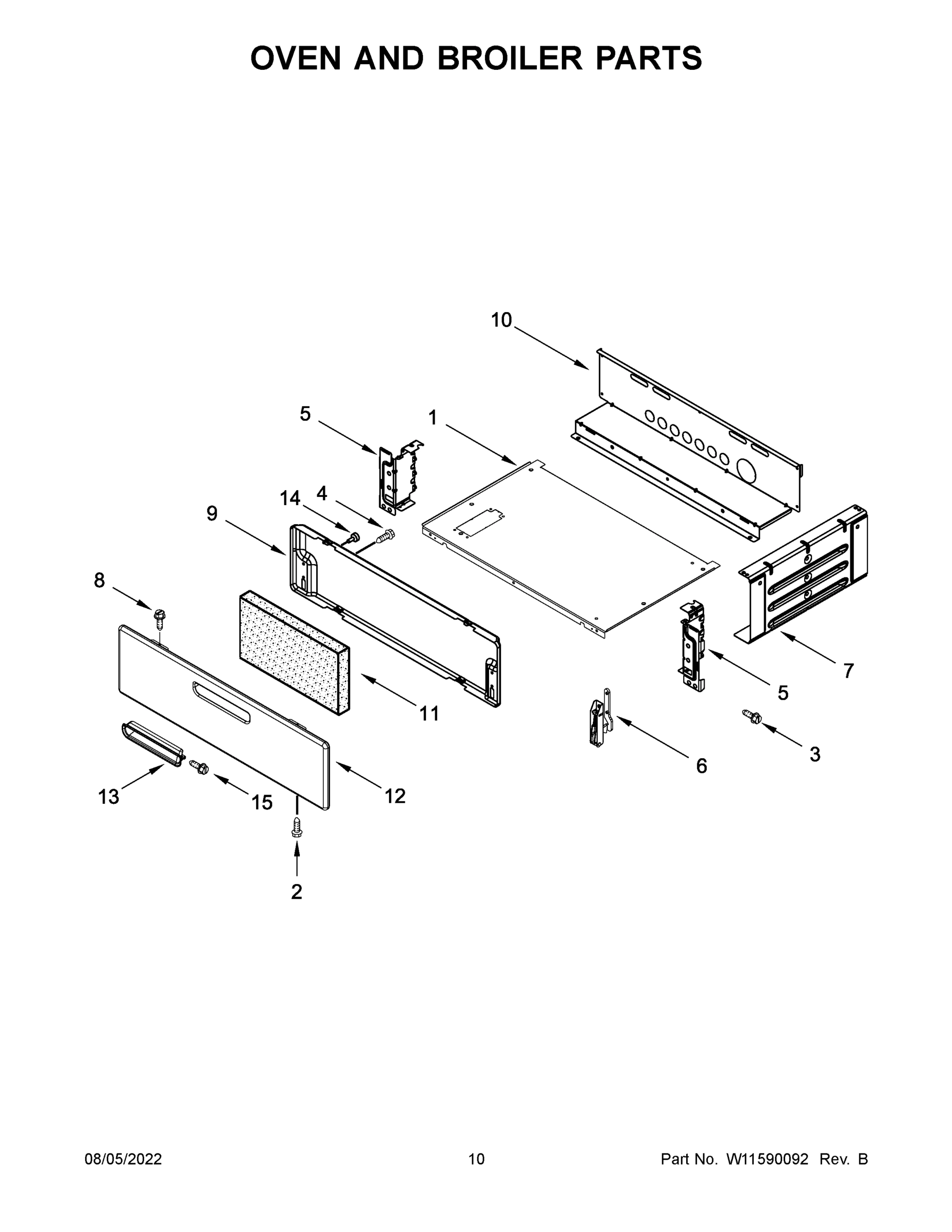 06 - OVEN AND BROILER PARTS