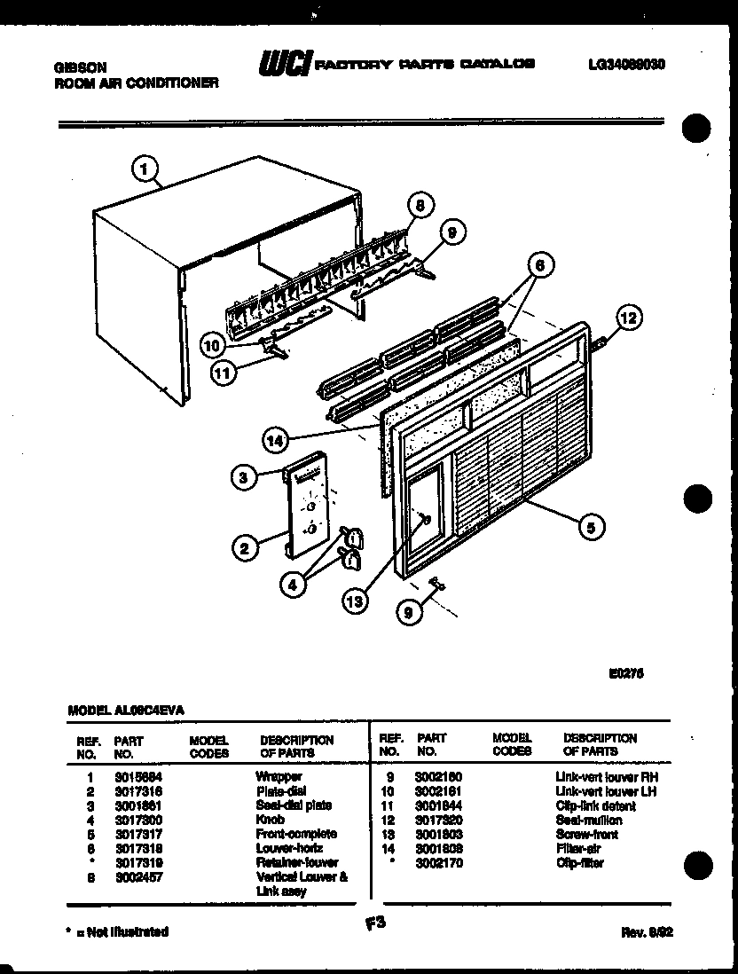 02 - CABINET PARTS