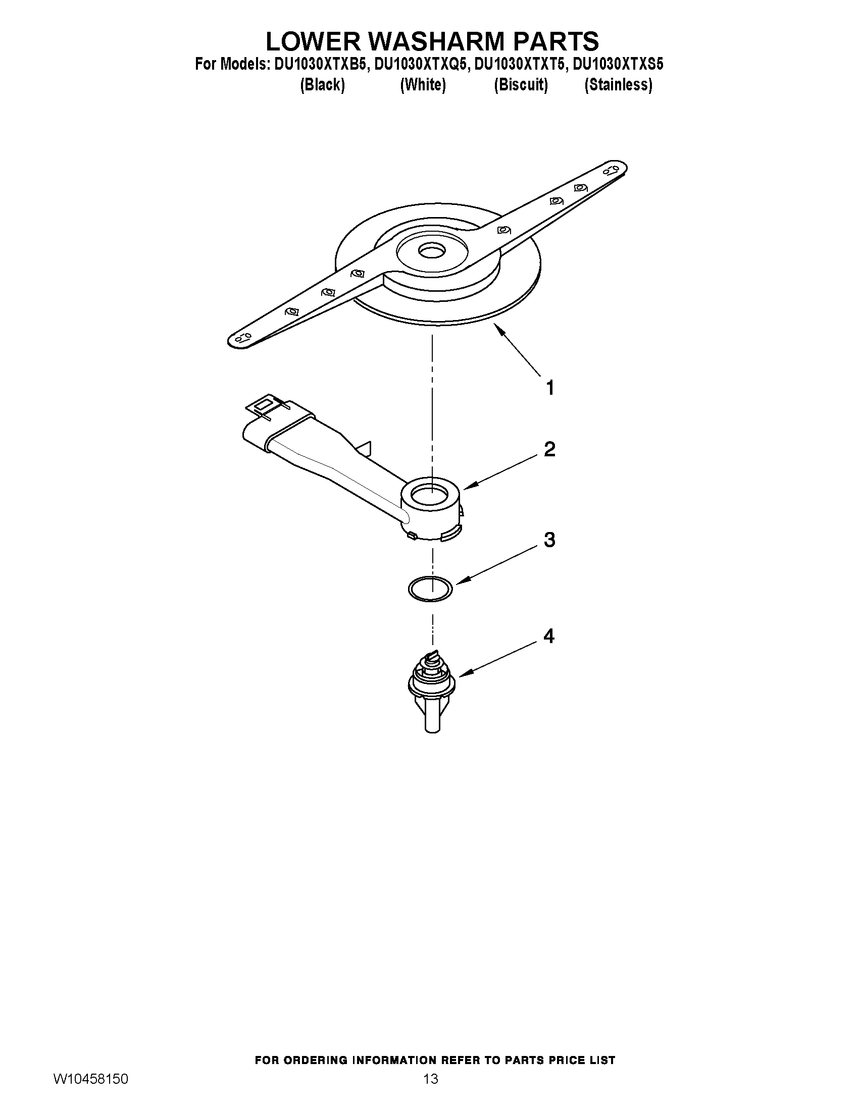 11 - LOWER WASHARM PARTS