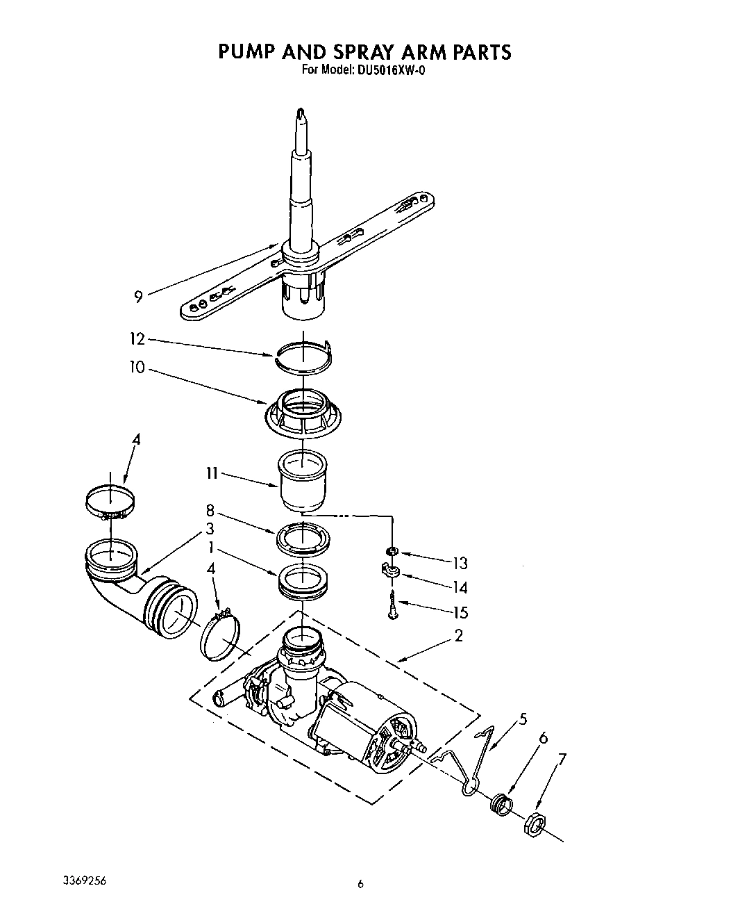 04 - PUMP AND SPRAY ARM