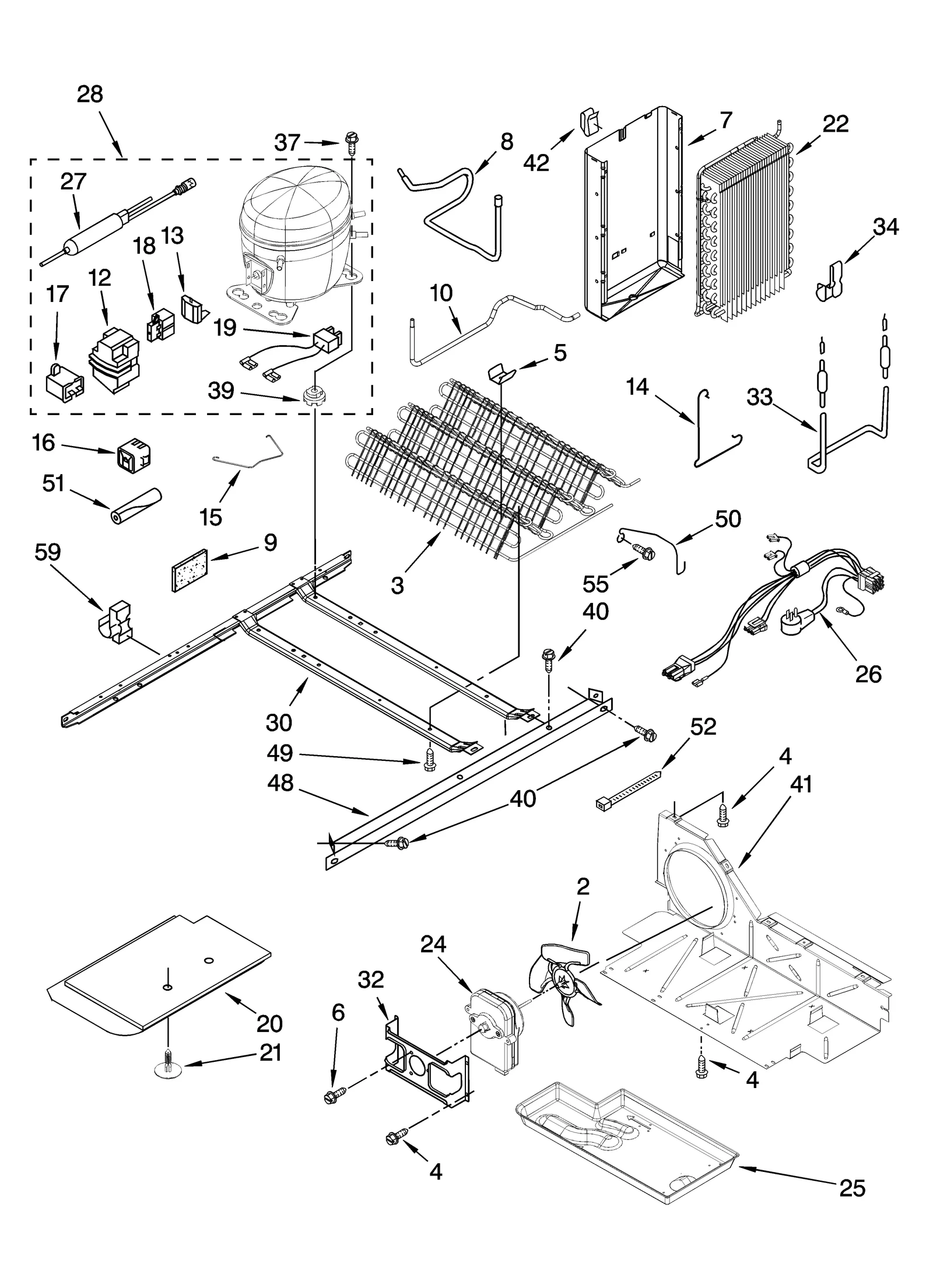 UNIT PARTS, OPTIONAL PARTS (NOT INCLUDED)